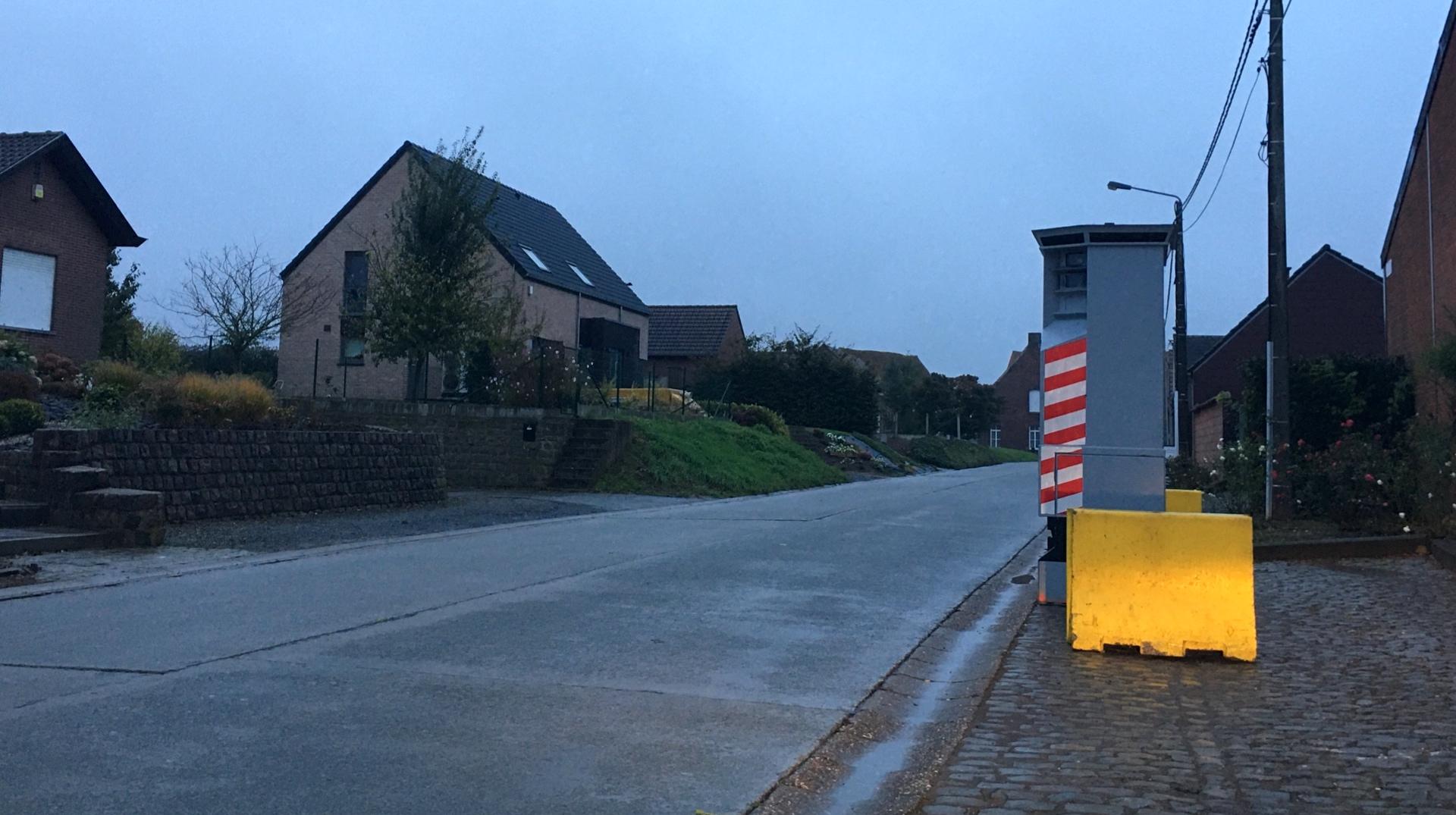 Un lidar installé à la rue Monplaisir à Ellignies-Sainte-Anne
