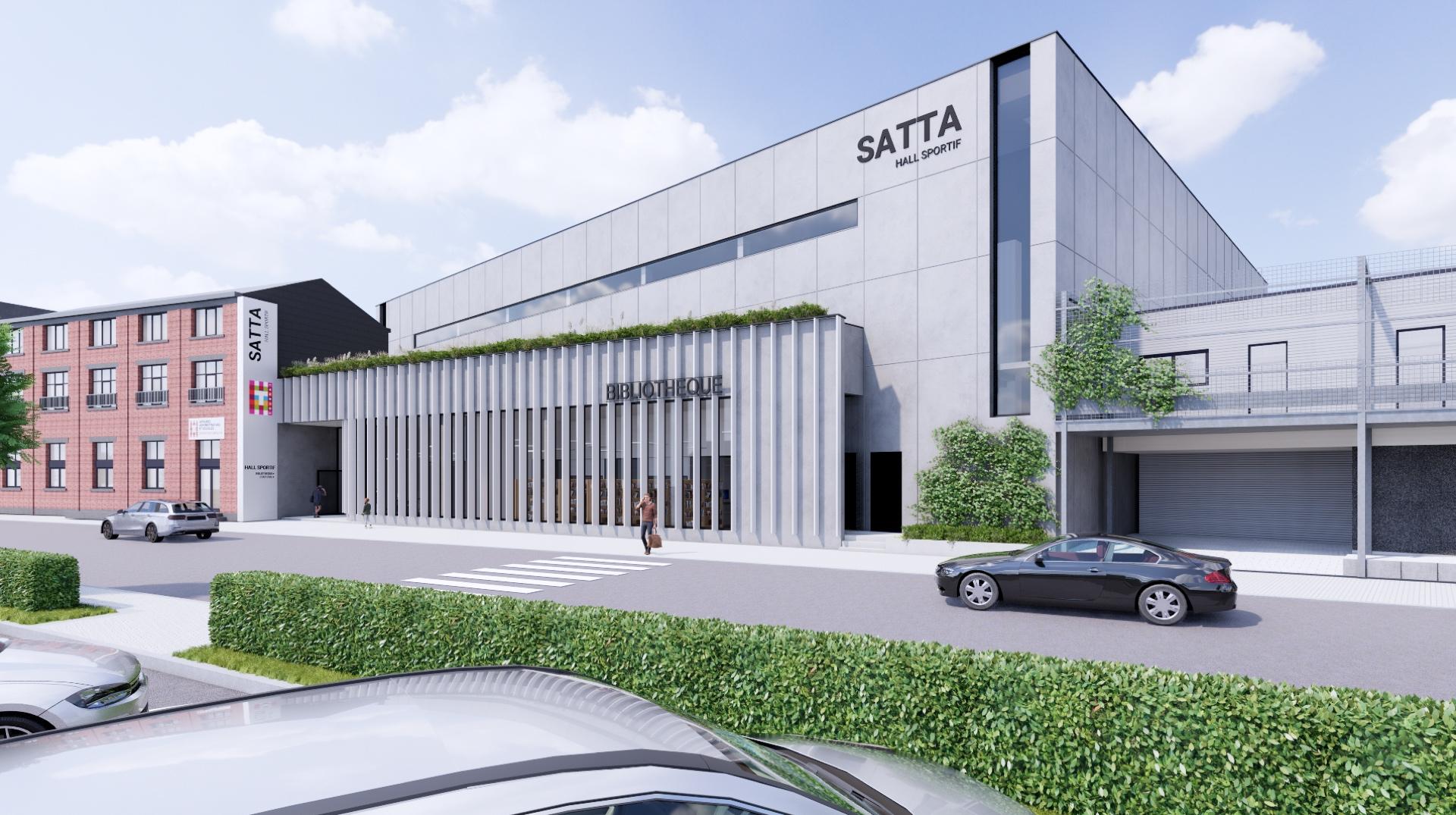 Le visage du nouveau hall Satta de Templeuve enfin dévoilé