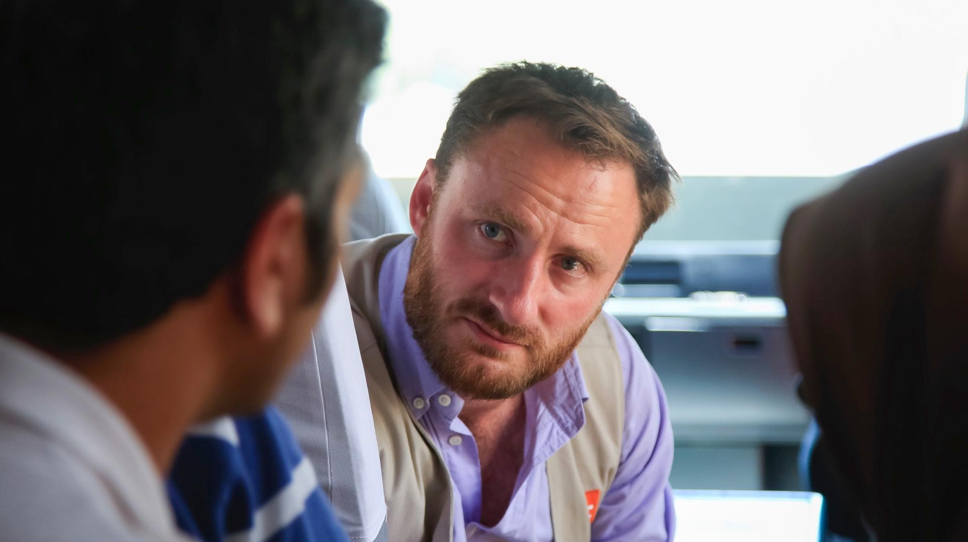 Olivier Vandecasteele va lancer une plateforme d’aide pour les travailleurs humanitaires