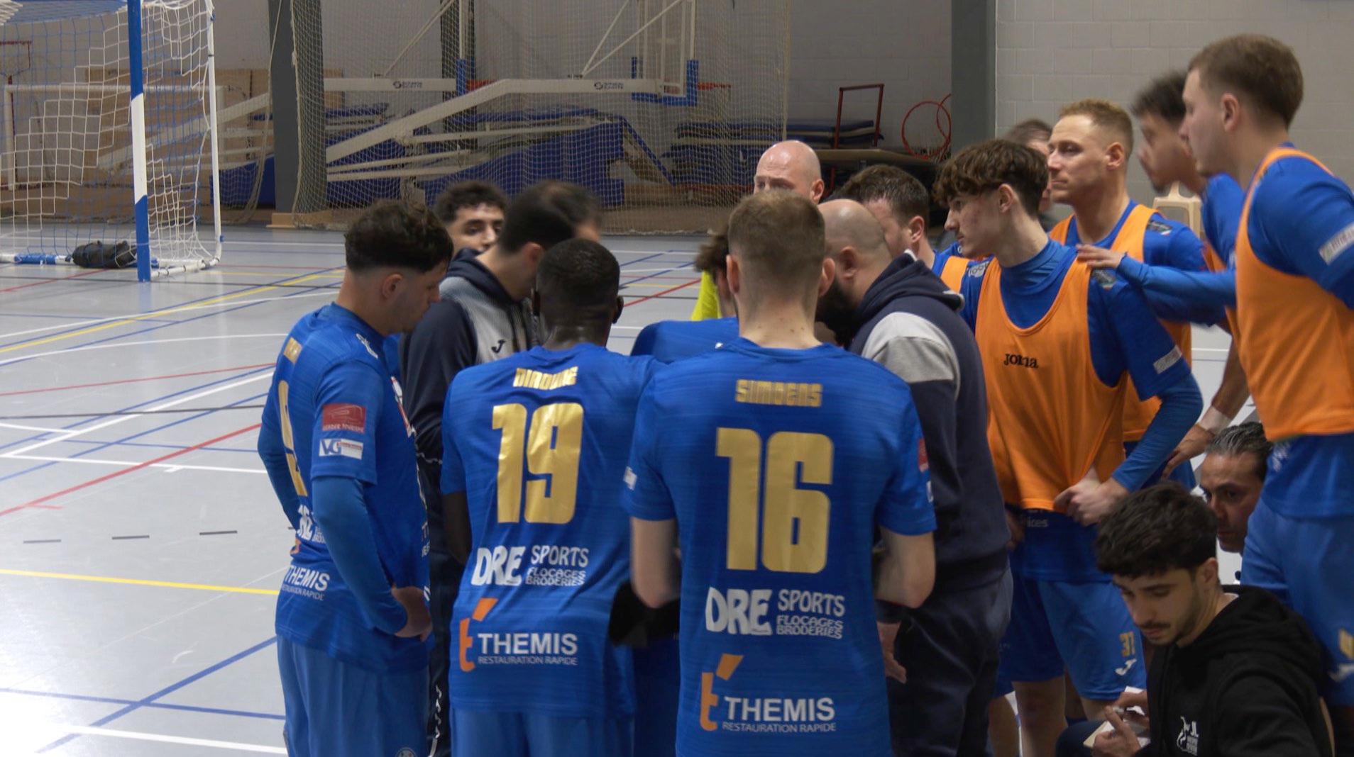 Futsal : la Squadra Mouscron s'impose à Hoboken et quitte la zone rouge