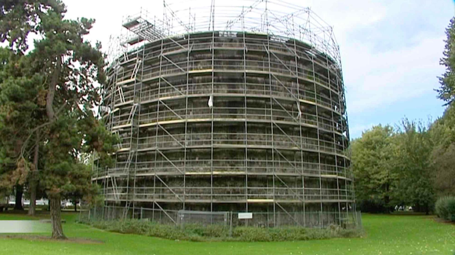 Tournai : les travaux de stabilisation de la Tour Henri VIII débutent ce lundi
