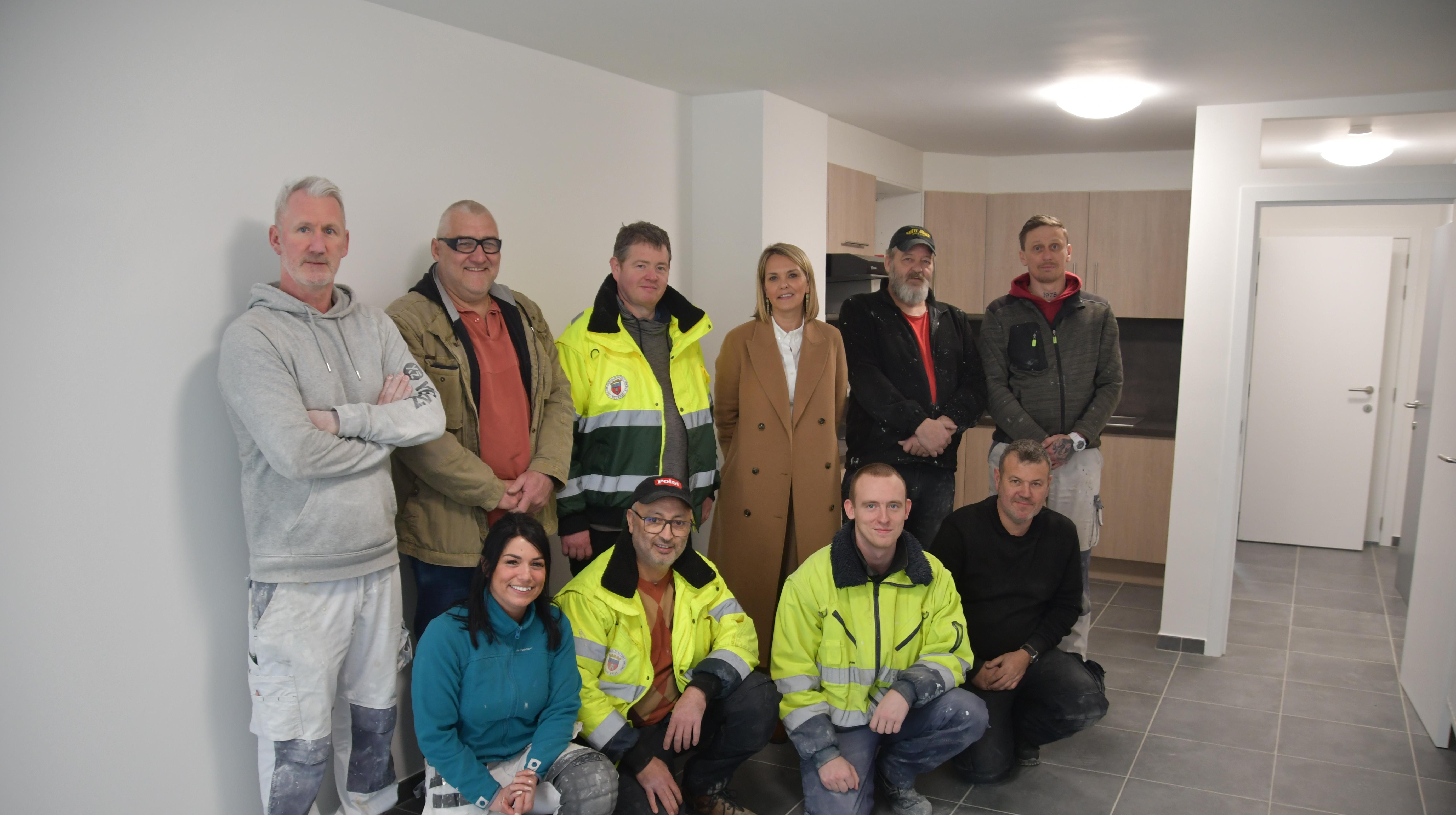 Tournai : le CPAS a rénové 60 logements