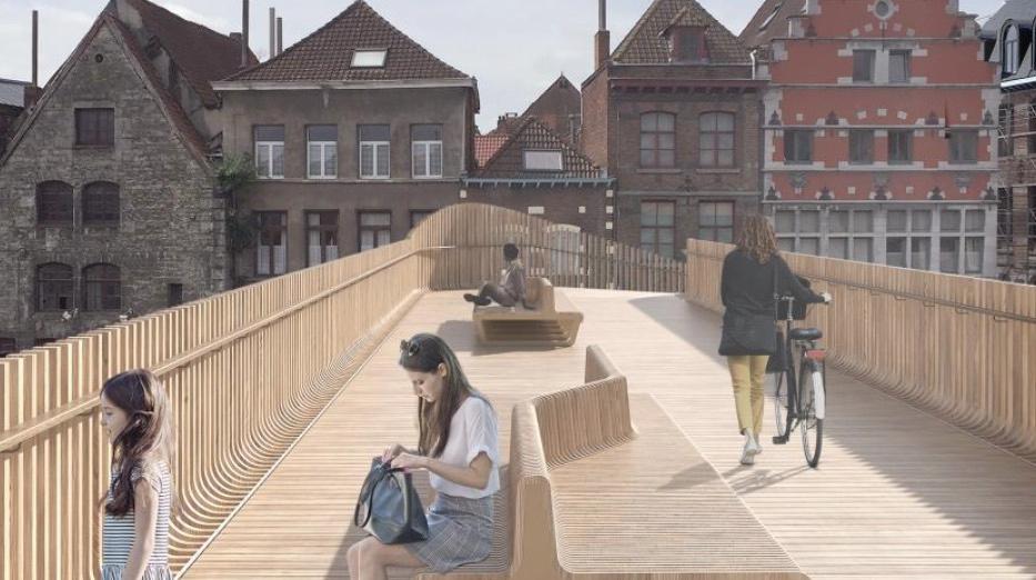 Tournai : la future passerelle de l'arche présentée aux citoyens le 9 avril