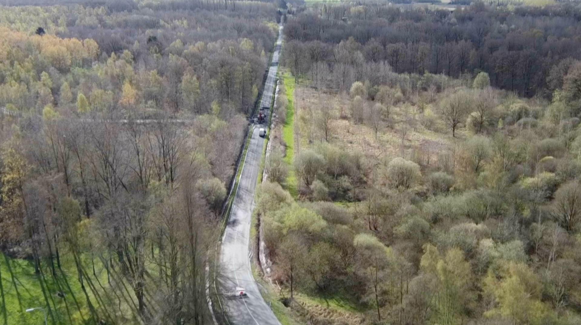 Laplaigne/Péronnes : quelques heures après sa réouverture, l'avenue du Lac est de nouveau fermée à la circulation