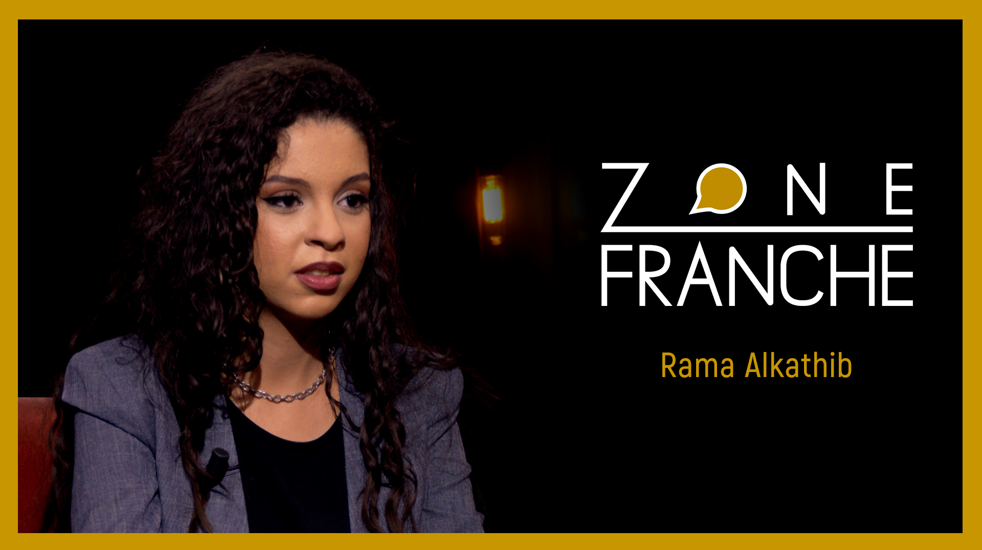 Zone franche avec Rama Alkathib, une jeune Palestinienne réfugiée à Tournai
