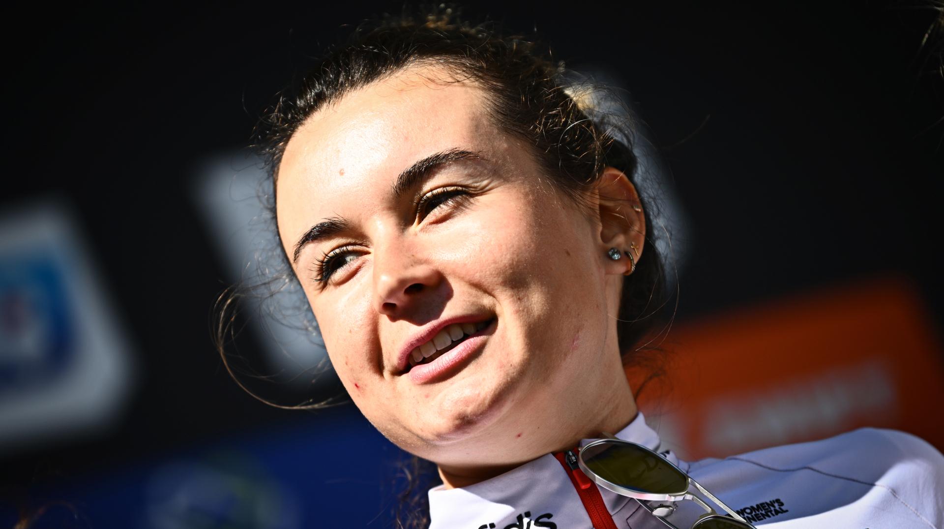 Alana Castrique championne de Belgique de gravel