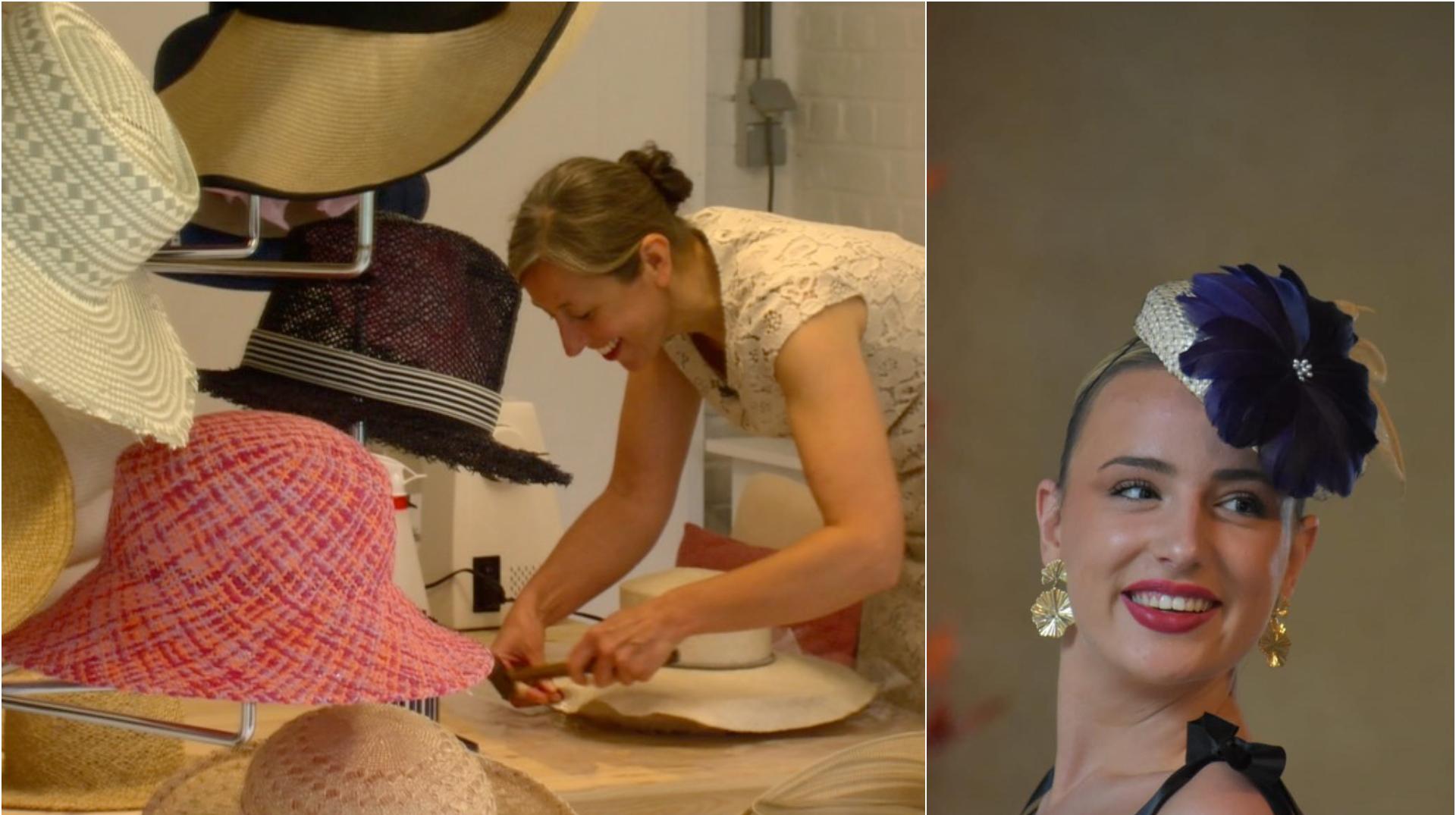 Mouscron : la modiste Anne Vannieuwenhuyse remporte le prix de l’élégance au Festival du chapeau