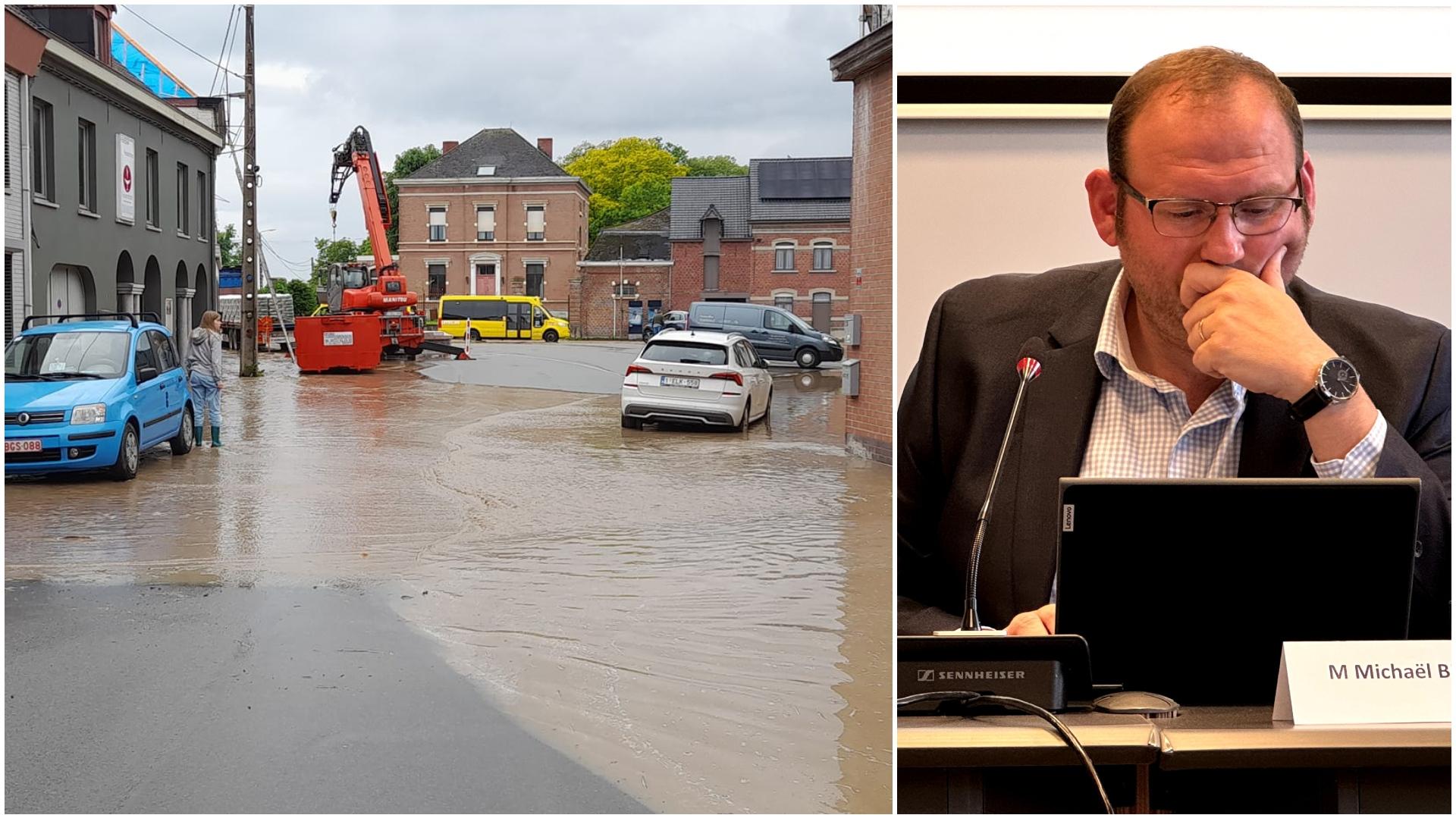 Inondations à Celles : plus de 24 millions de litres d'eau se sont déversés sur la place