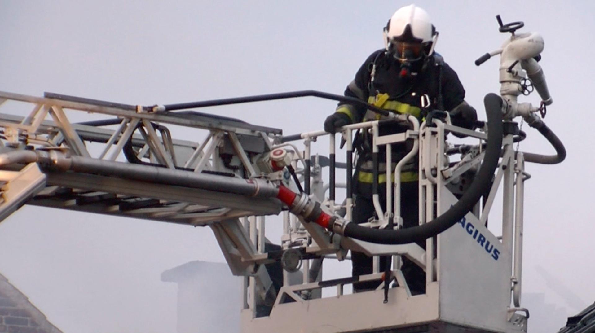 Comines : une maison détruite suite à un incendie dans le Chemin d'Halluin