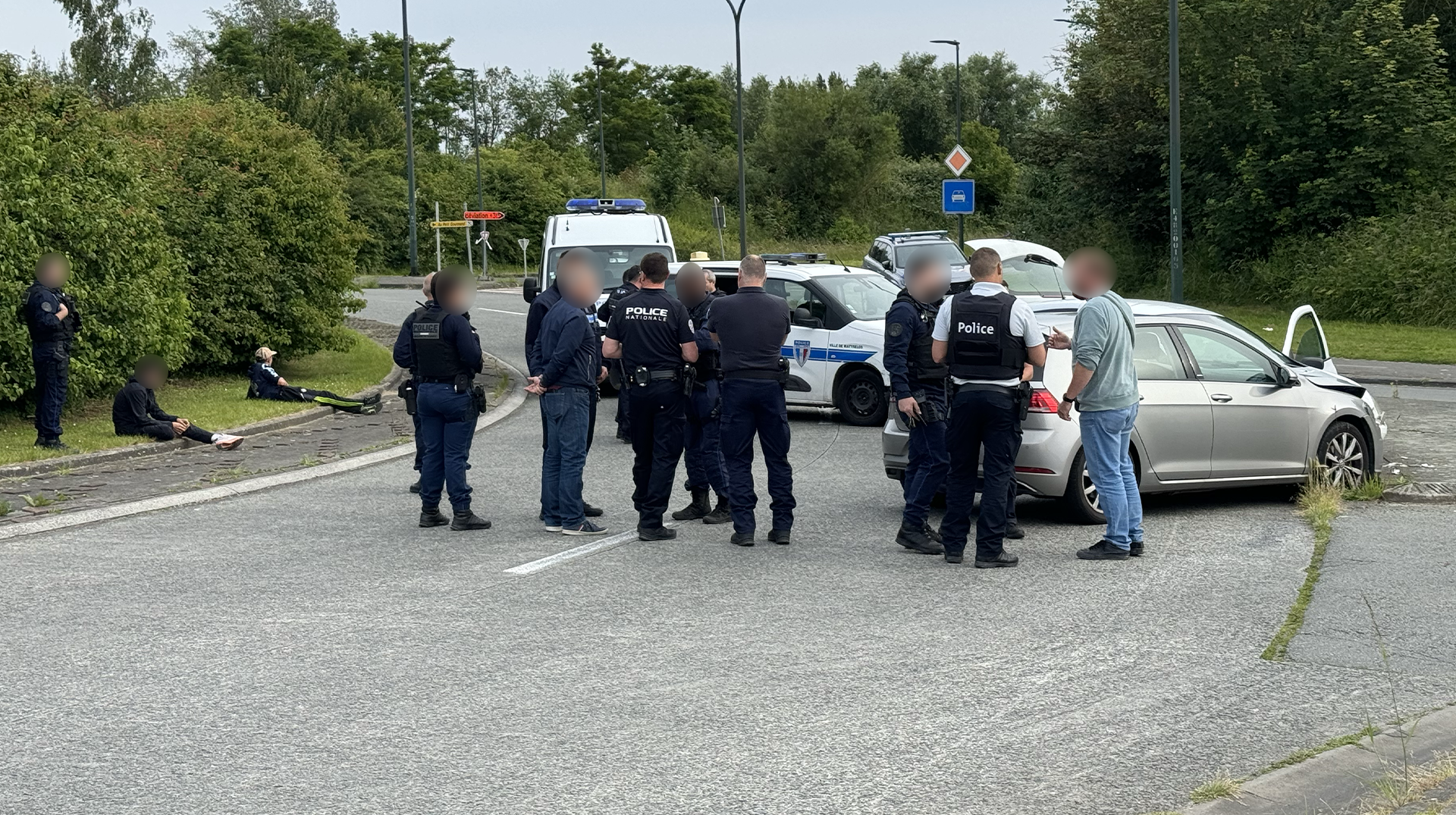 Course poursuite à Estaimpuis : la police municipale française n'avait pas le droit de passer la frontière