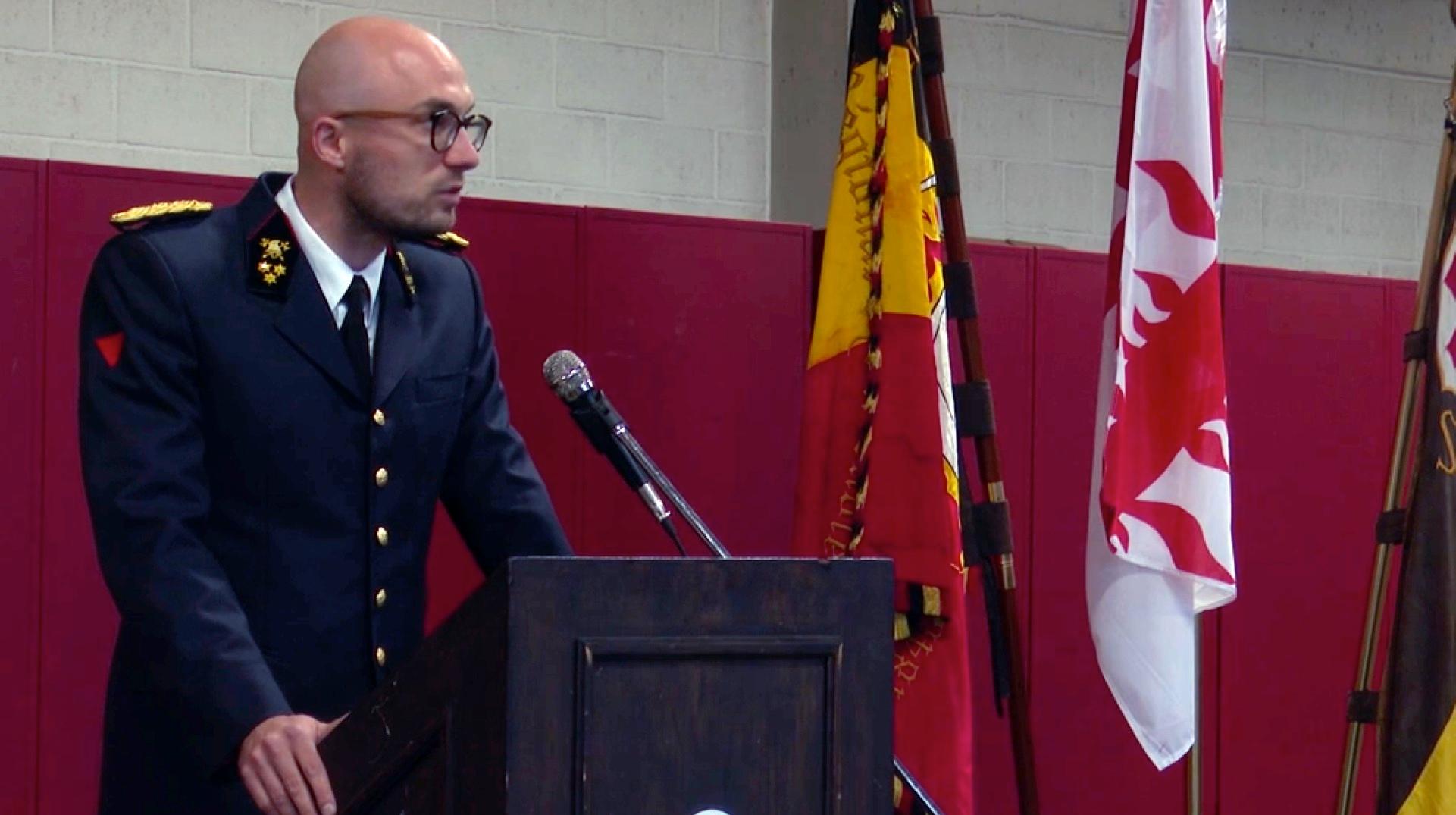 Charles Ysebaert est le nouveau commandant ad interim de la zone de secours de Wallonie picarde