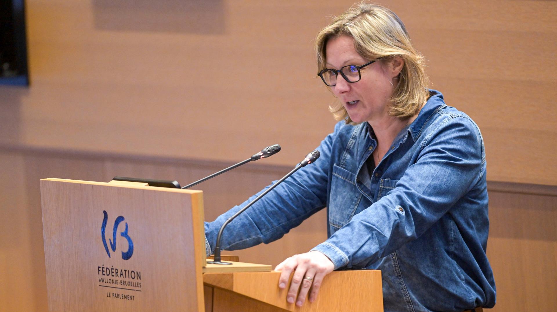 La Mouscronnoise Mathilde Vandorpe désignée cheffe de groupe au parlement de la Fédération Wallonie-Bruxelles pour les Engagés