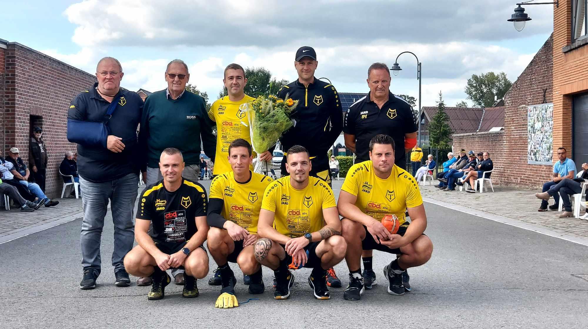 Balle pelote : Thieulain sacré champion de Belgique pour la 4e fois de son histoire