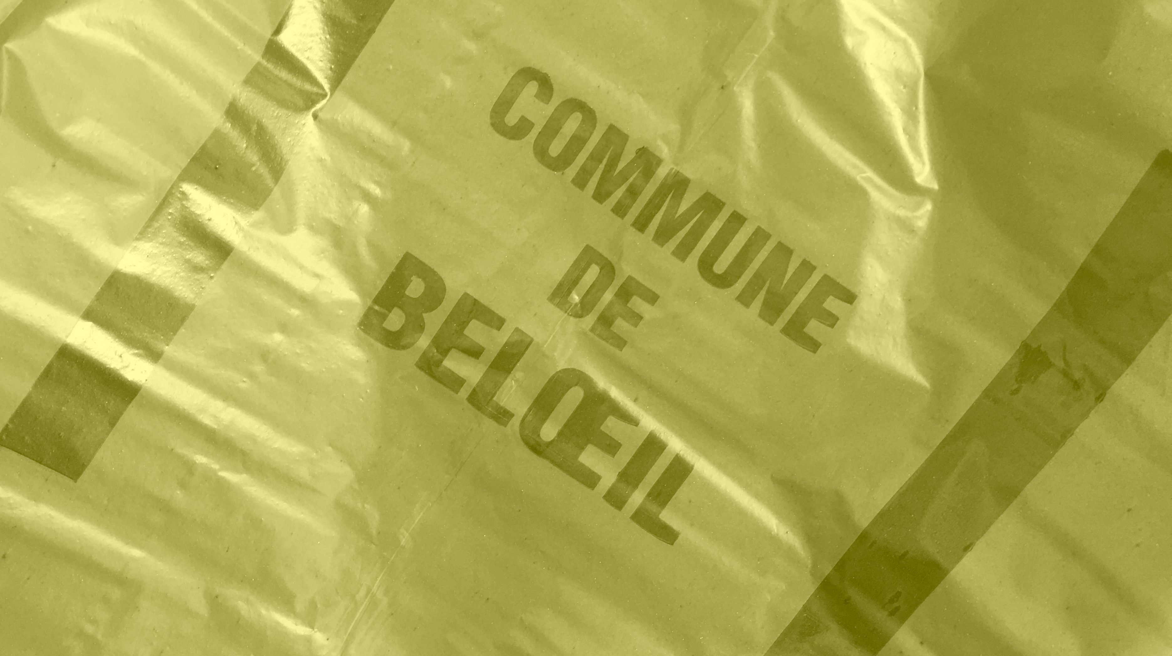 Pénurie de sacs-poubelle à Beloeil : des sacs jaunes de la commune comme solution temporaire