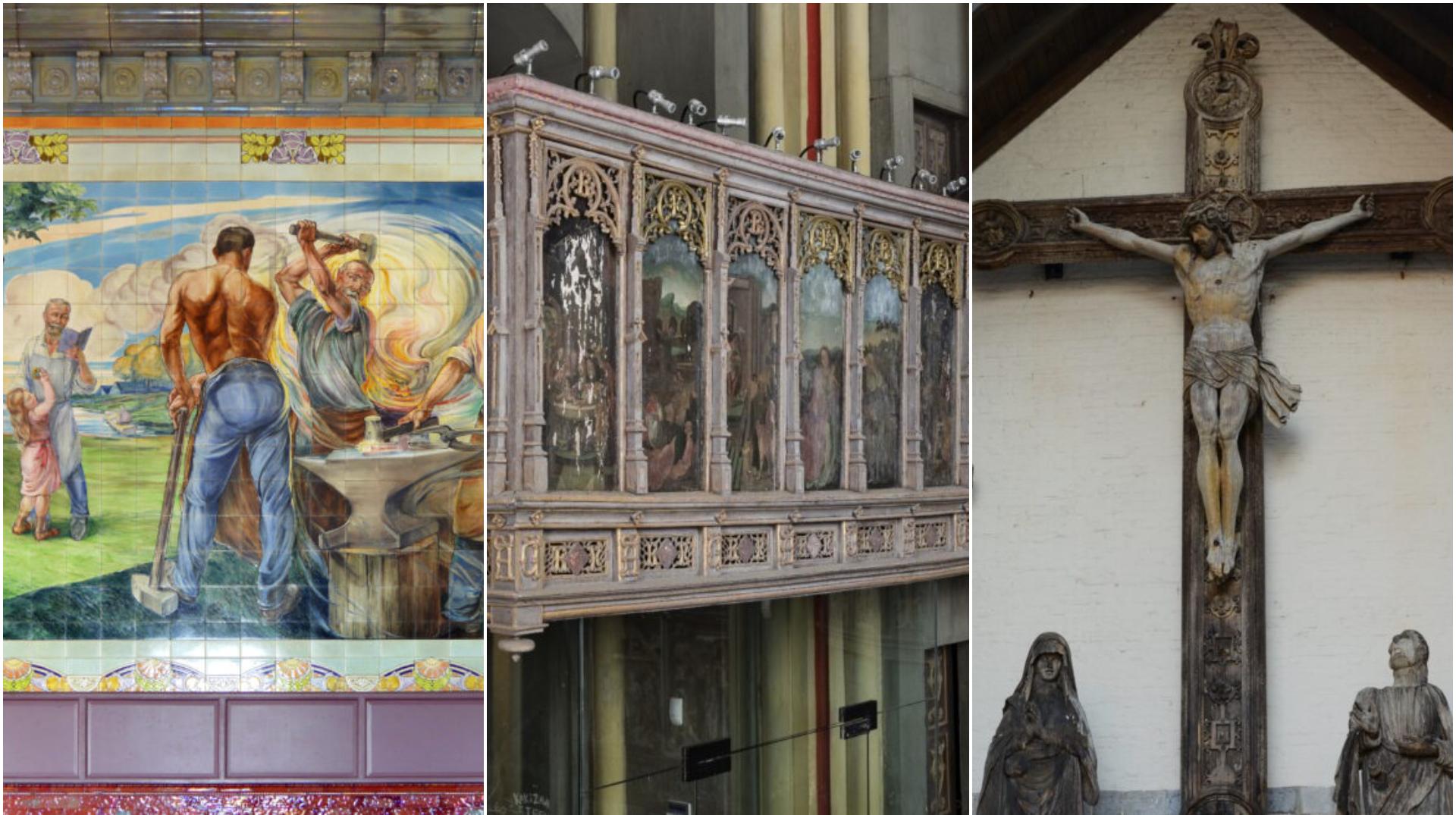 Mouscron, Enghien et Ath : 3 trésors culturels de Wallonie picarde sélectionnés pour le Challenge Patrimoine de l'IRPA