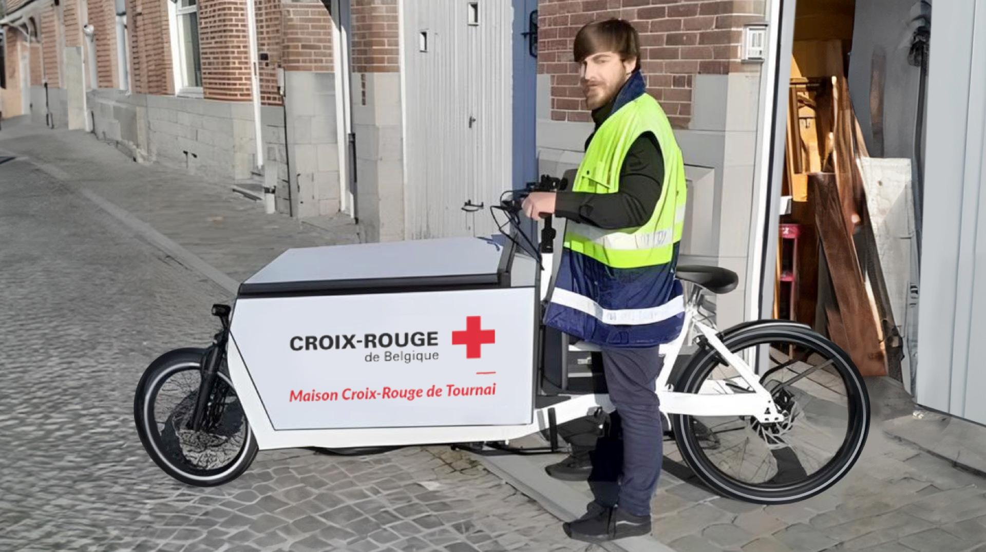 Tournai : un vélo cargo pour réchauffer l'hiver des plus démunis