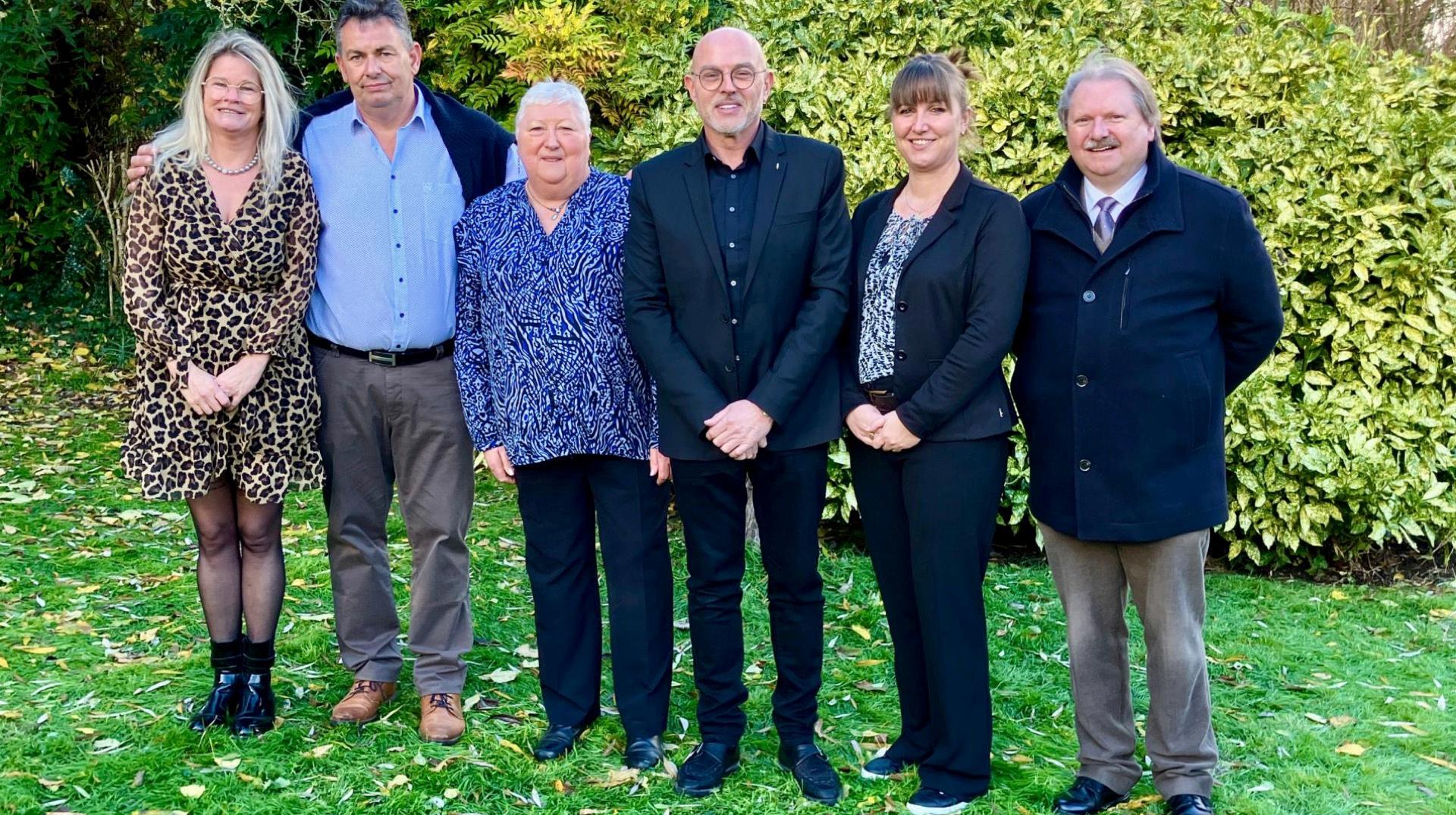 La nouvelle majorité de Flobecq (MR/Audacité - Les Engagés) a présenté son collège