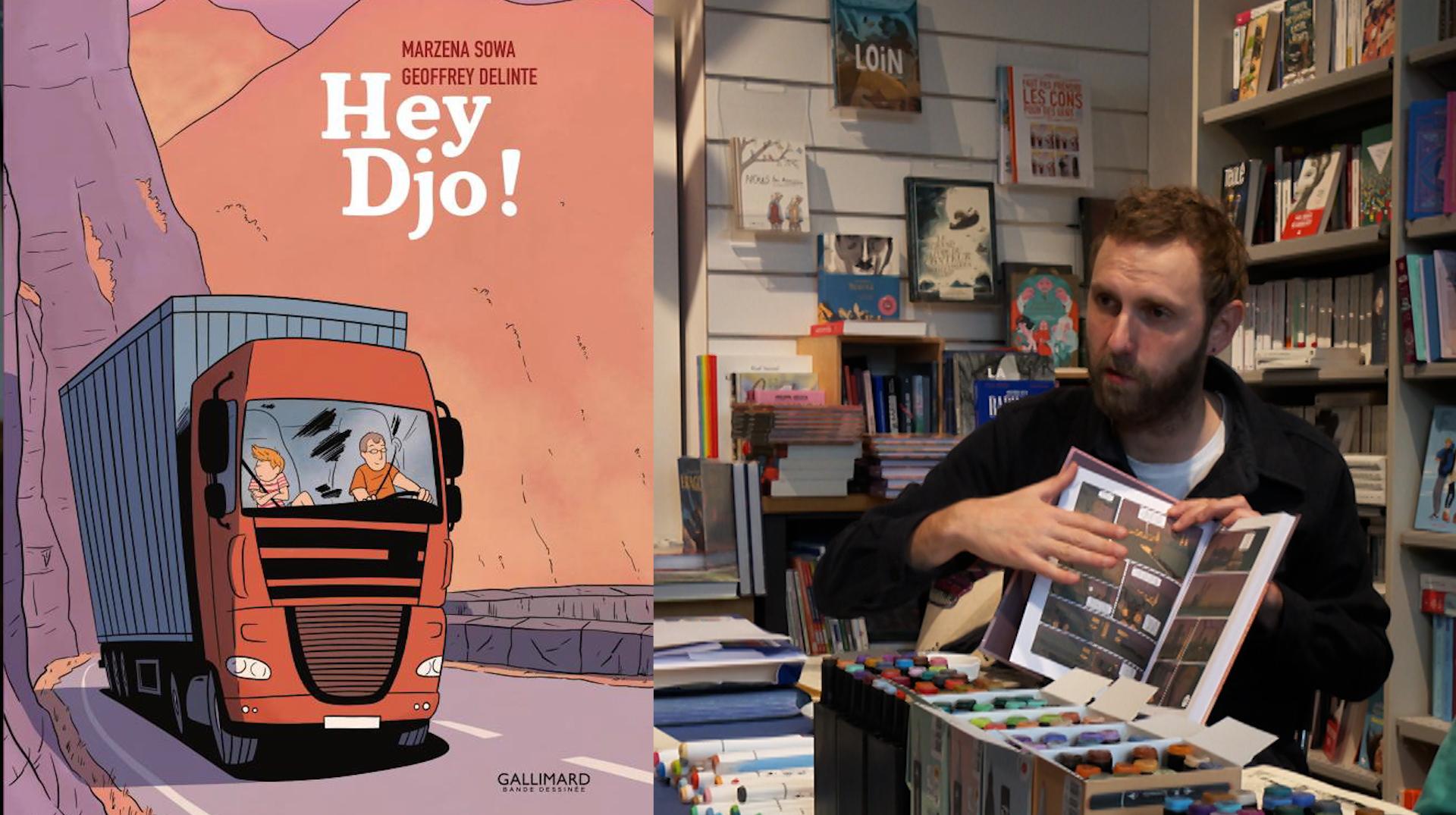 La BD «Hey Djo!» du Tournaisien Geoffrey Delinte récompensée au salon du livre jeunesse de Montreuil