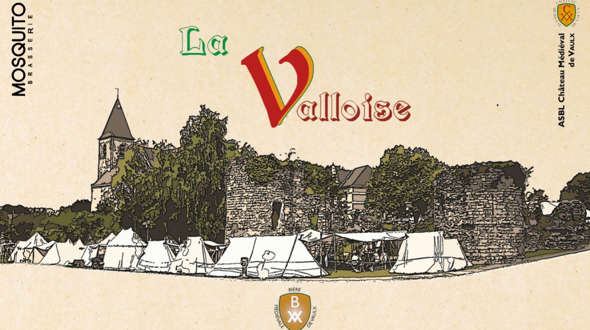 La Valloise, une bière artisanale pour soutenir le château médiéval de Vaulx