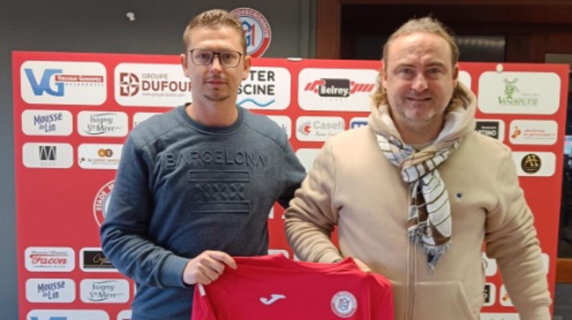 Football P1 : Jérémy Descarpentries est le nouvel entraineur du Stade mouscronnois