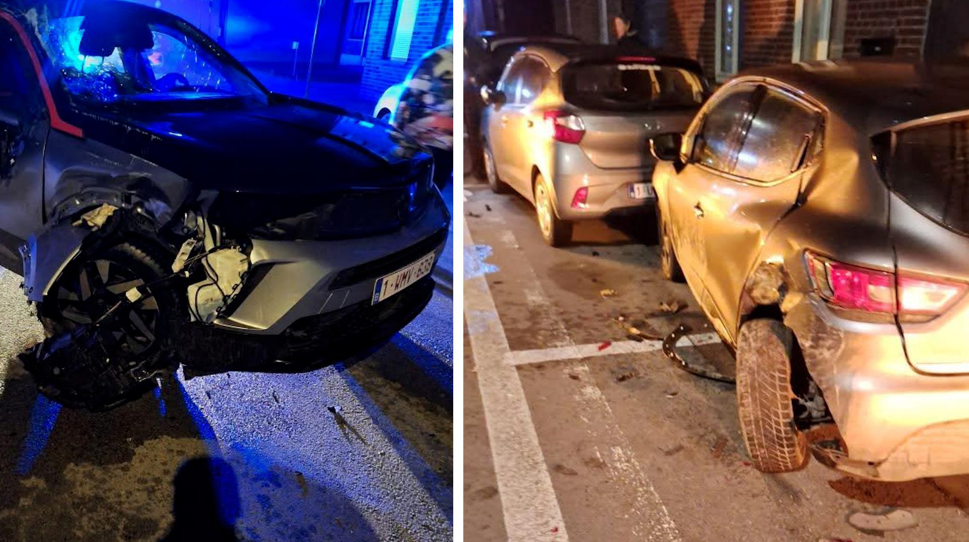 Taintignies : trois voitures détruites dans un nouvel accident à la rue de l’Église