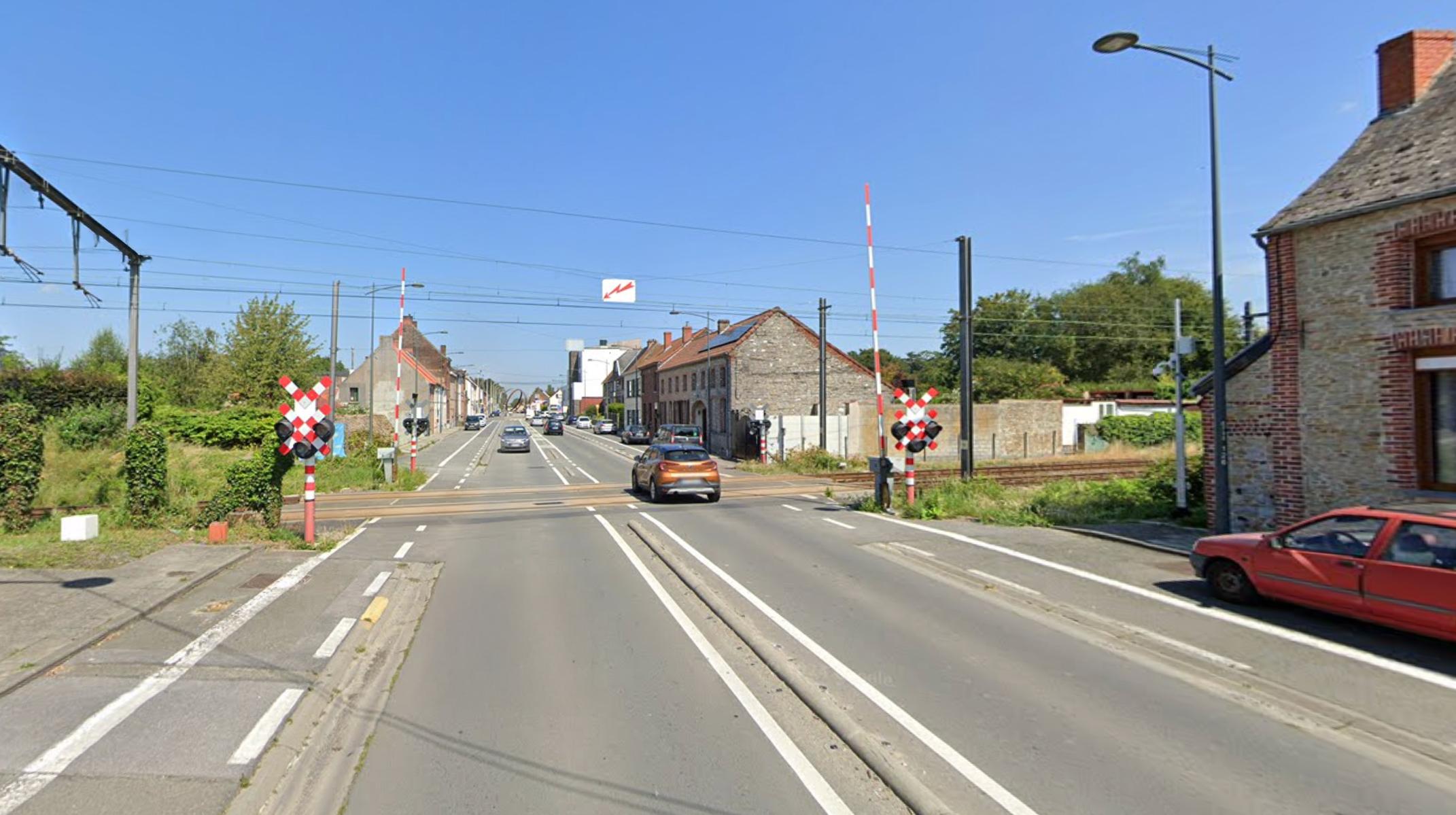 Péruwelz : plusieurs passages à niveau, dont celui de la rue Neuve Chaussée, fermés en février