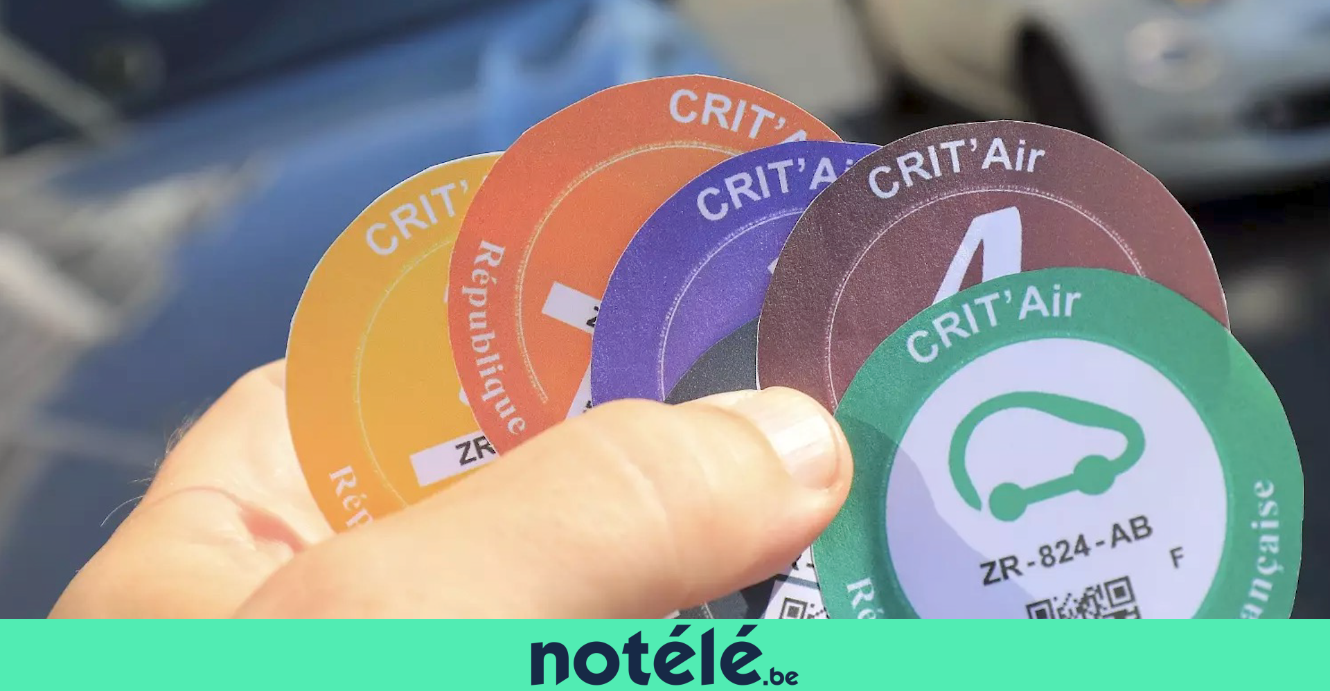 La vignette Crit'Air obligatoire dans la métropole lilloise : quelles ...