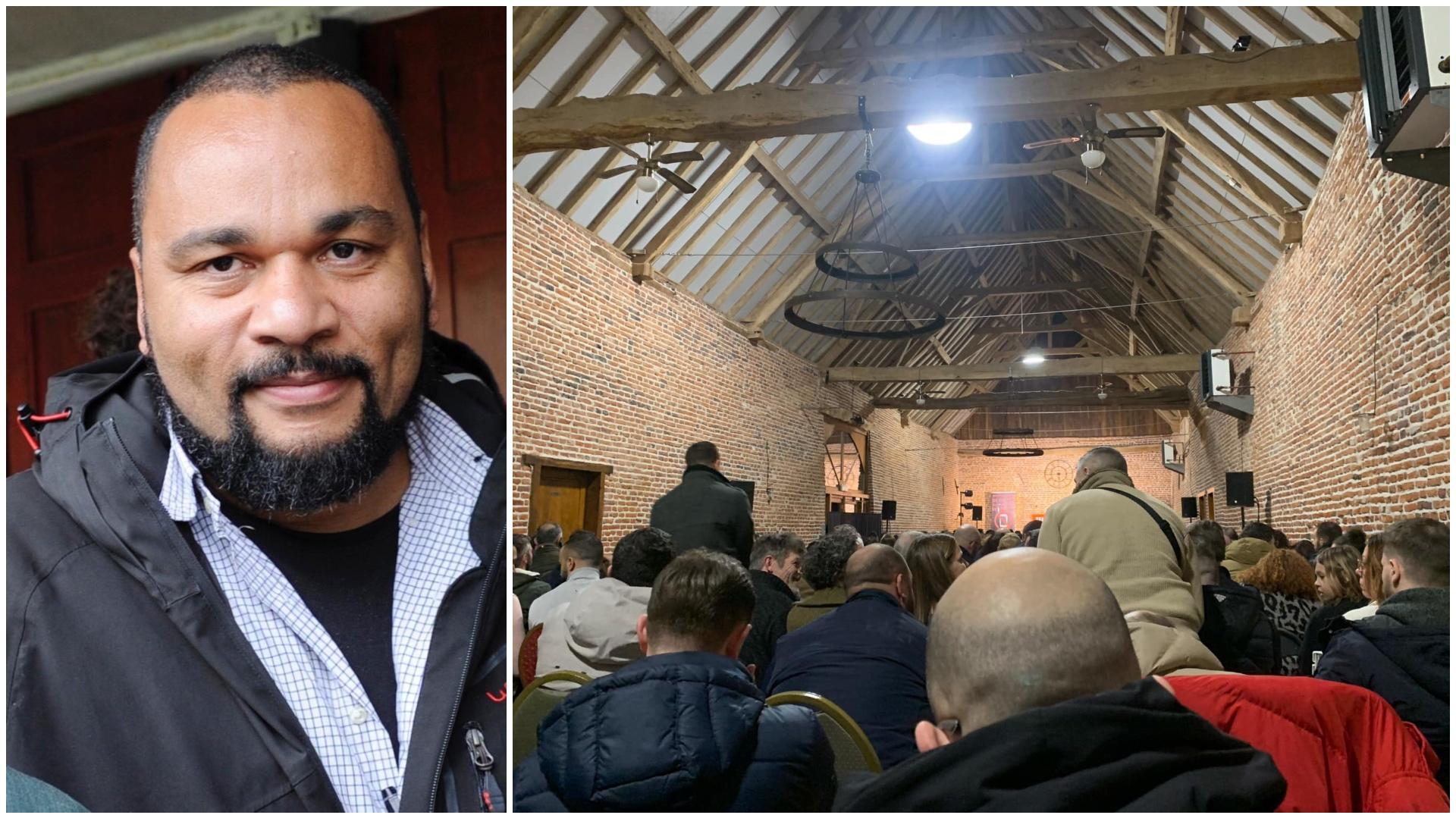 Péruwelz : deux ans après sa première venue, le très controversé Dieudonné était de retour pour proposer son spectacle