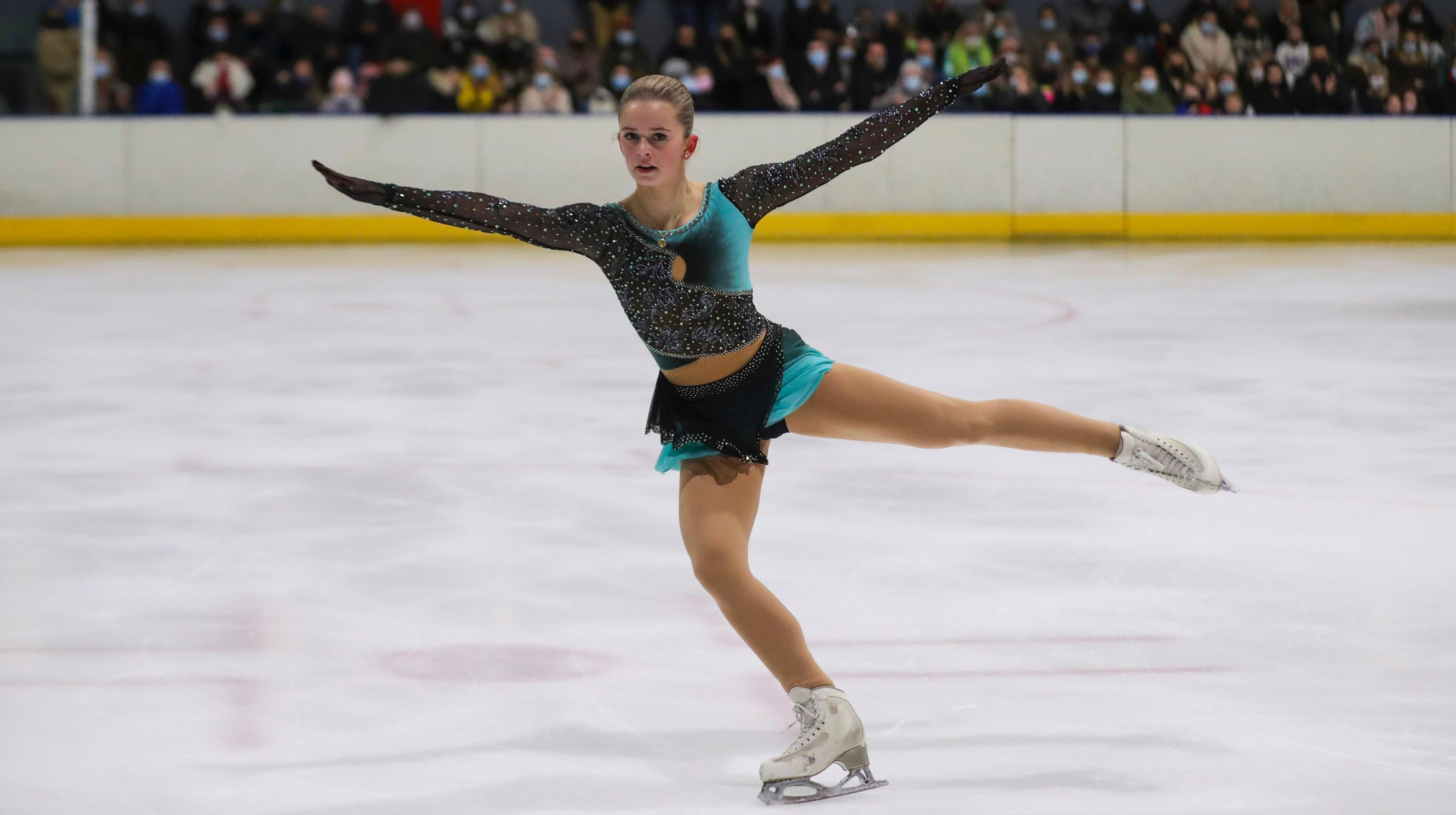 Patinage artistique: Jade Hovine se qualifie pour le programme libre aux championnats d'Europe