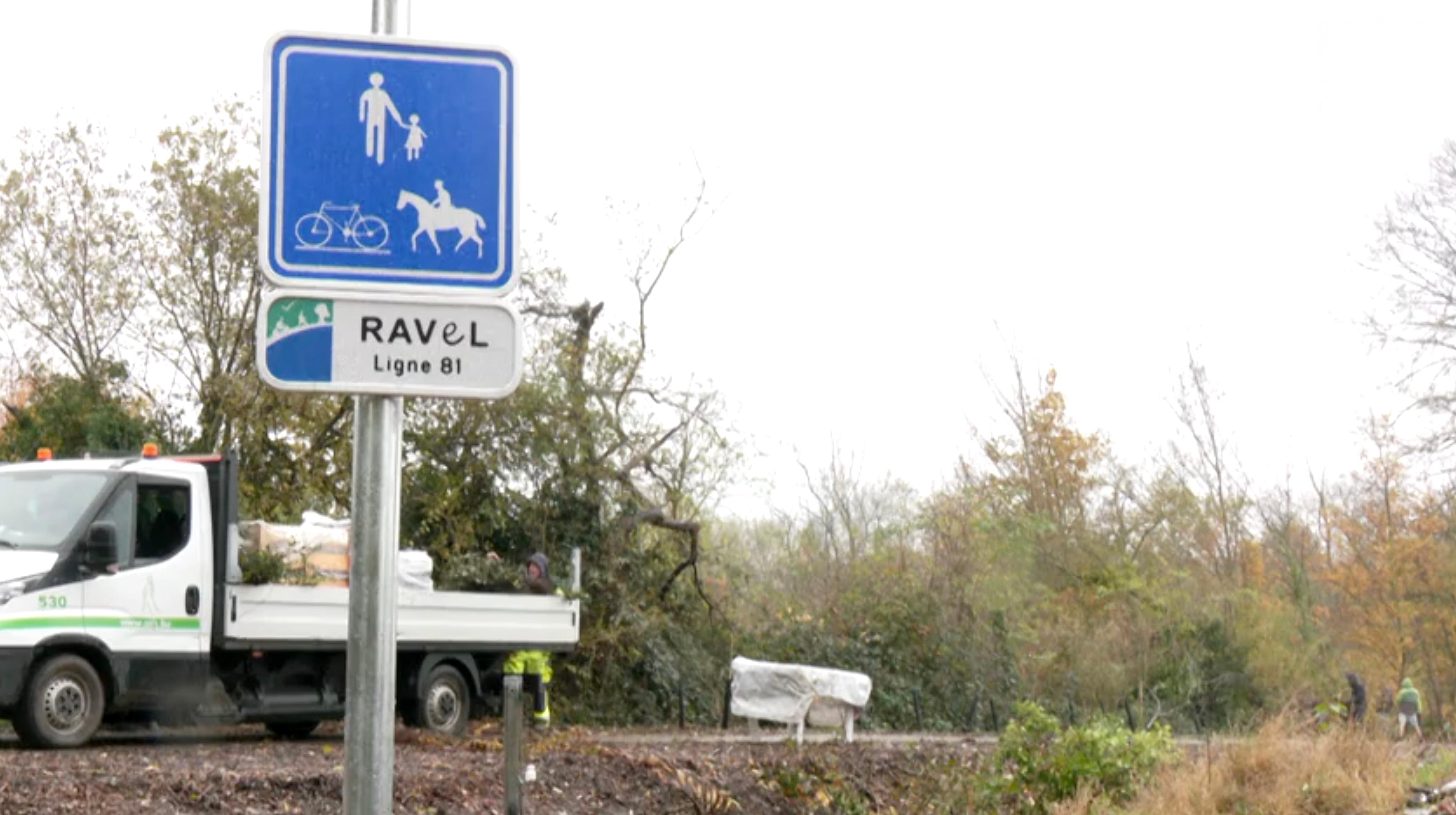 Ath : la phase 2 du pré-RAVeL reliant Ormeignies au centre d'Ath est sur les rails
