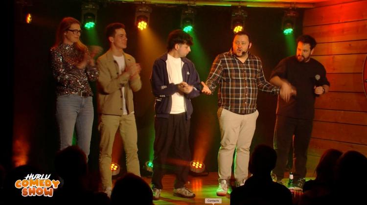 Le Hurlu Comedy Show avec Kostia, Nat RLX, Romain Dewasme et Hugo Simon
