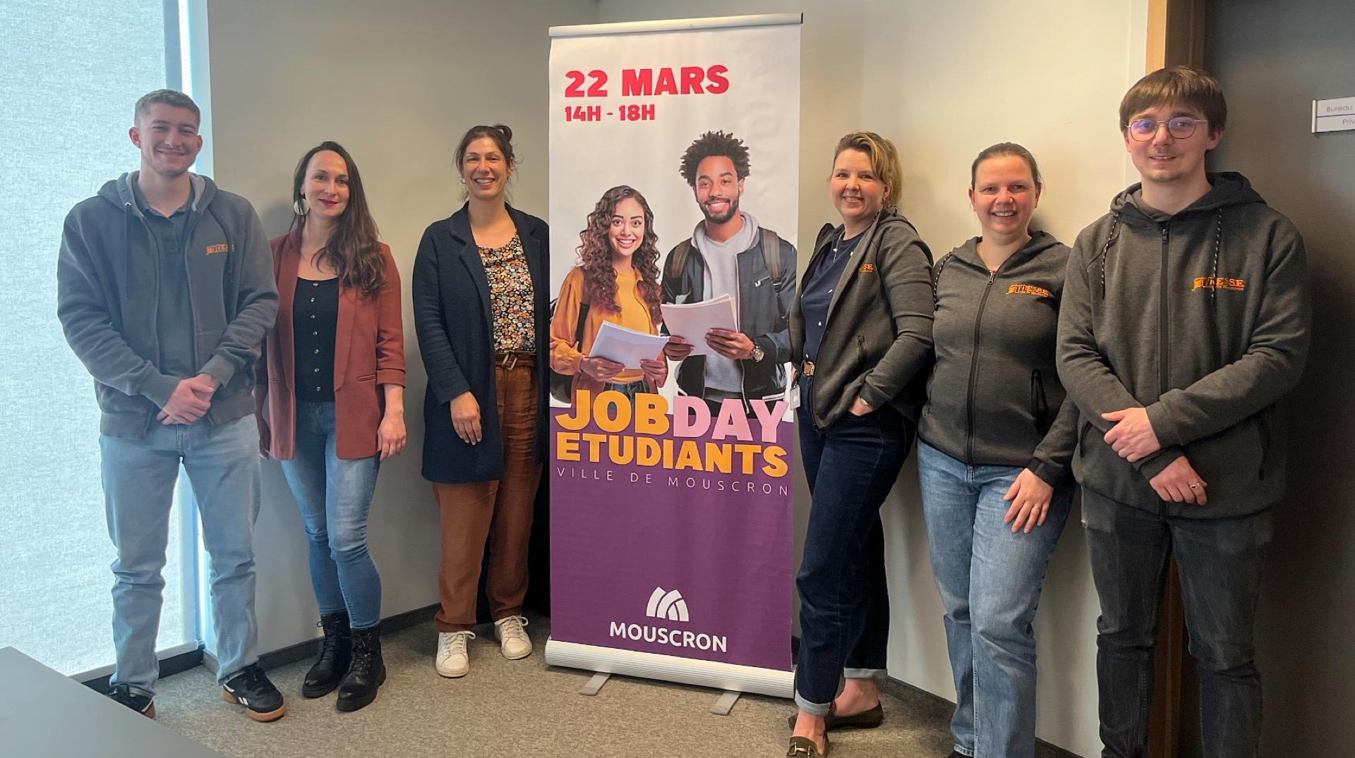 Envie de travailler à la Ville de Mouscron cet été ? Le salon « Jobistes… en piste ! » organise son premier « Jobday »