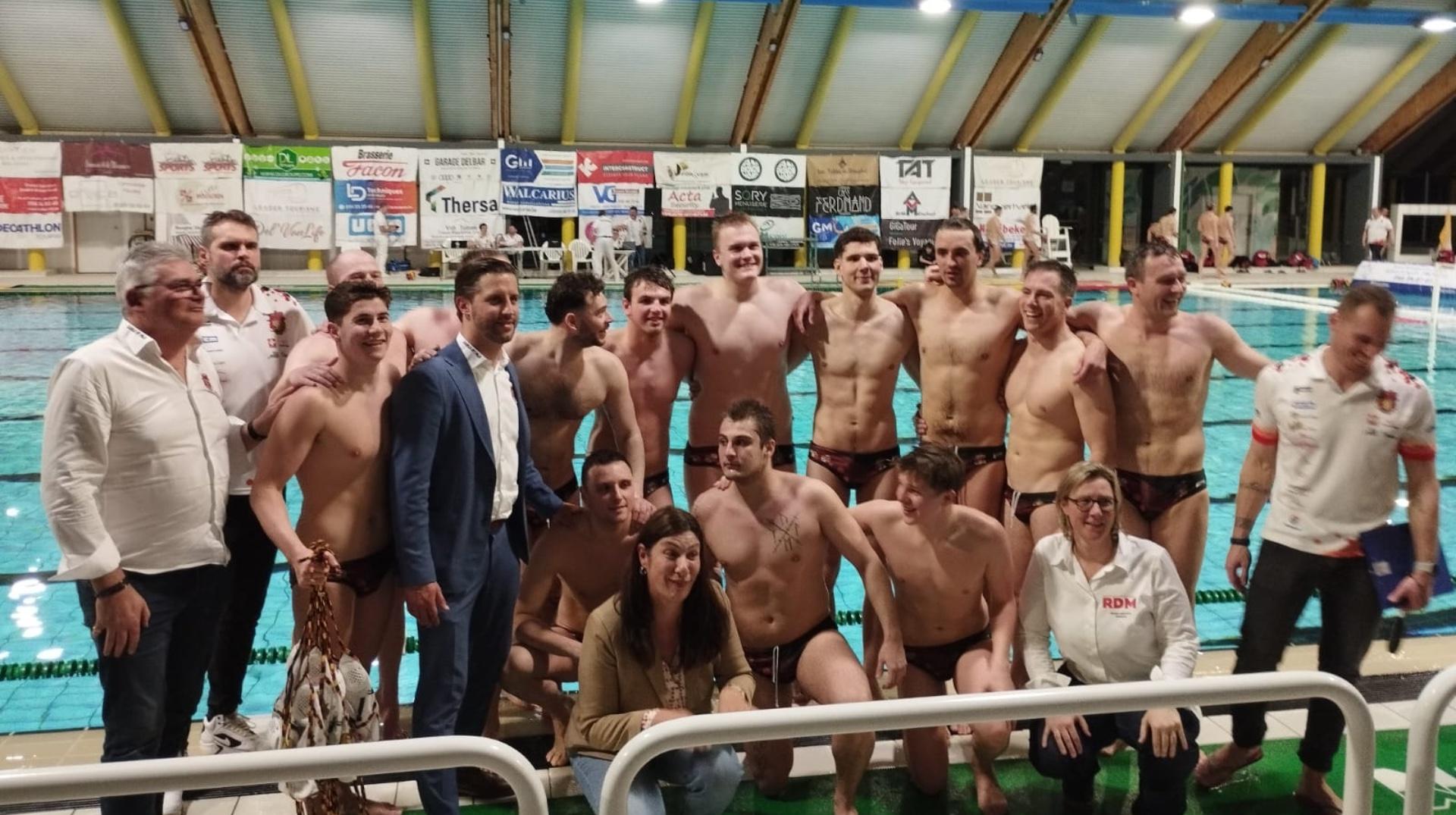Water-polo : Mouscron ne laisse aucune chance à Tournai