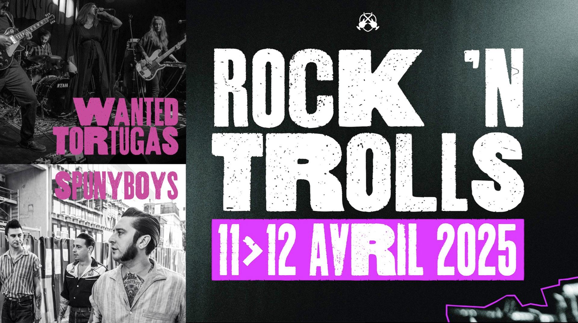 Rock ’n Trolls 2025 : Guerilla Poubelle, Skarbone 14 et Wanted Tortugas à l’affiche