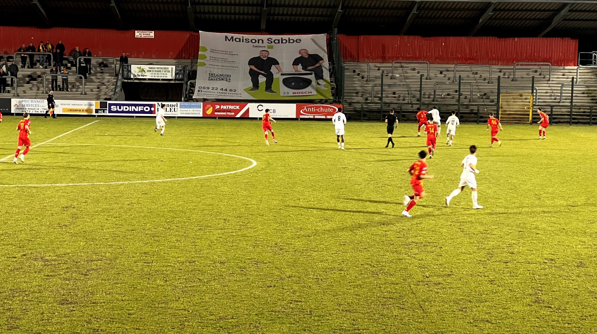 D1 ACFF : Tournai et l'Union Saint-Gilloise B se quittent dos à dos