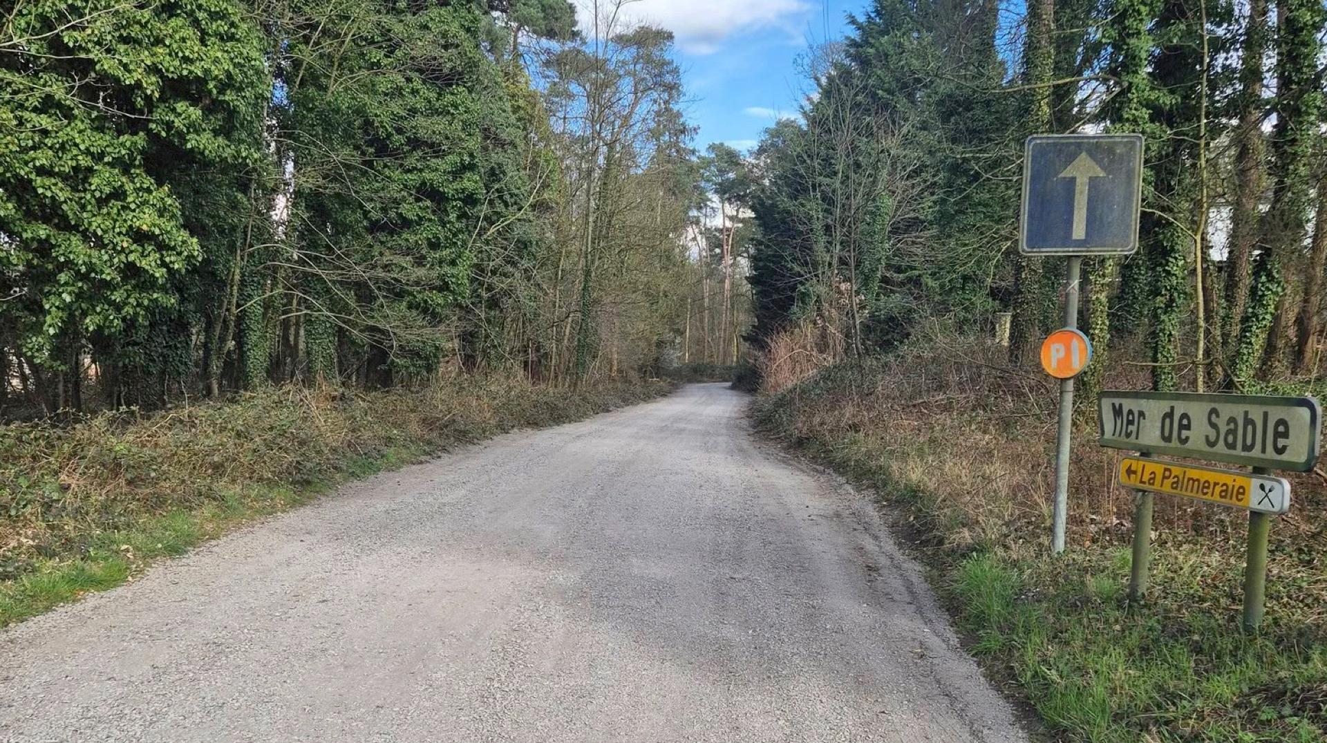 Accès à la forêt de Stambruges : les nombreux cratères ont disparu