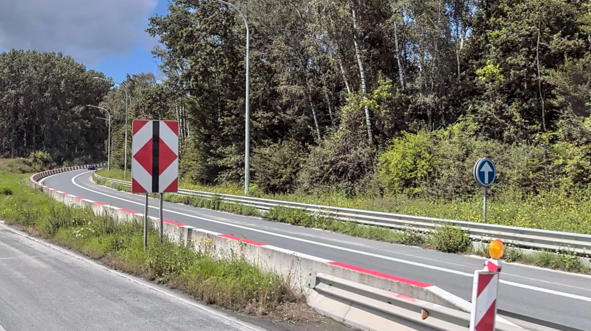 Marquain : la bretelle d'accès d'autoroute en direction de Mouscron fermée suite à un accident de poids lourds