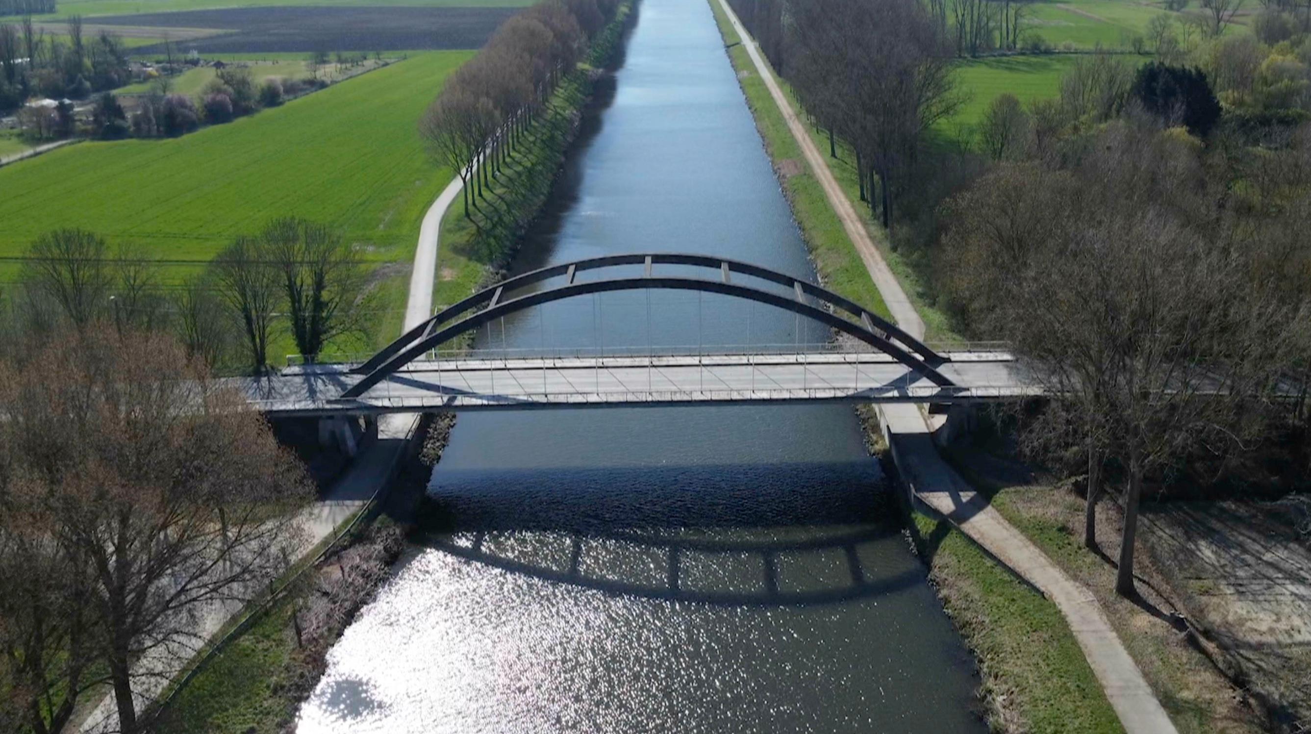 Pecq : le pont Maurice Leynen à nouveau accessible aux usagers