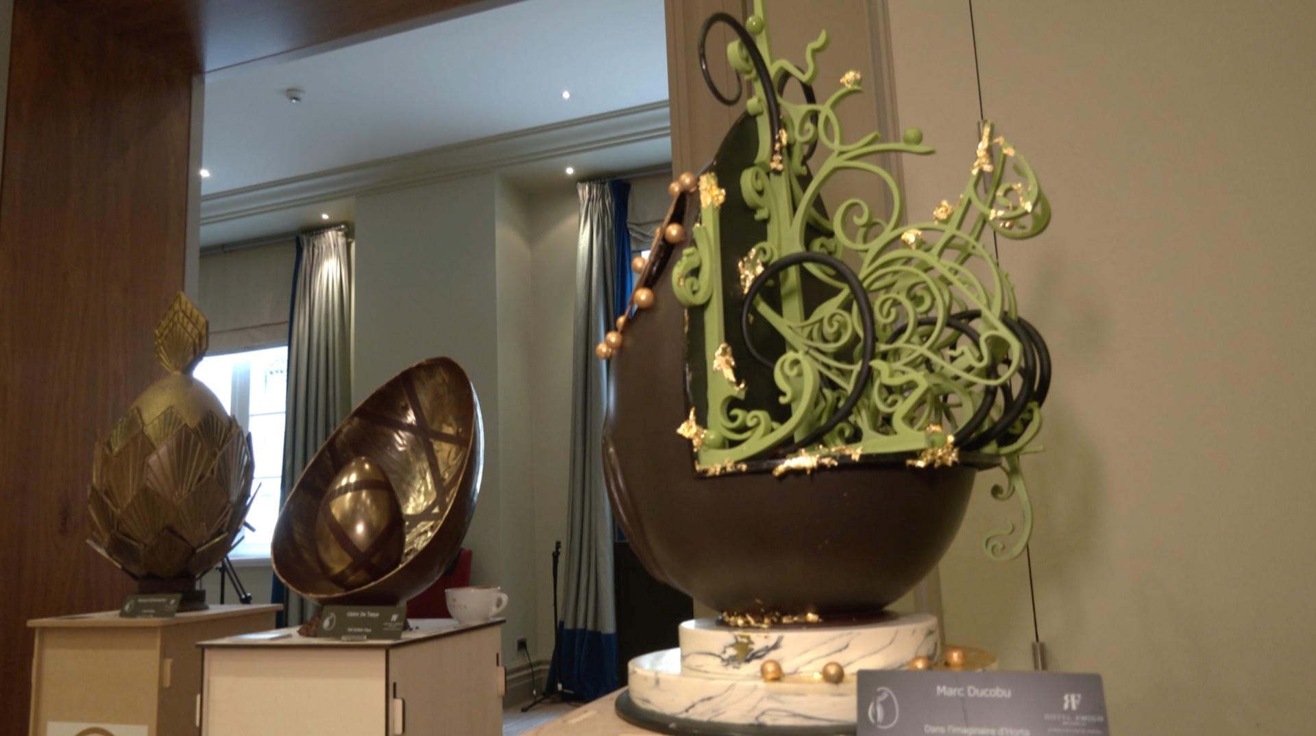 Mouscron : au coeur du savoir-faire de la chocolaterie C Comme à travers l'exposition Bel'Oeuf