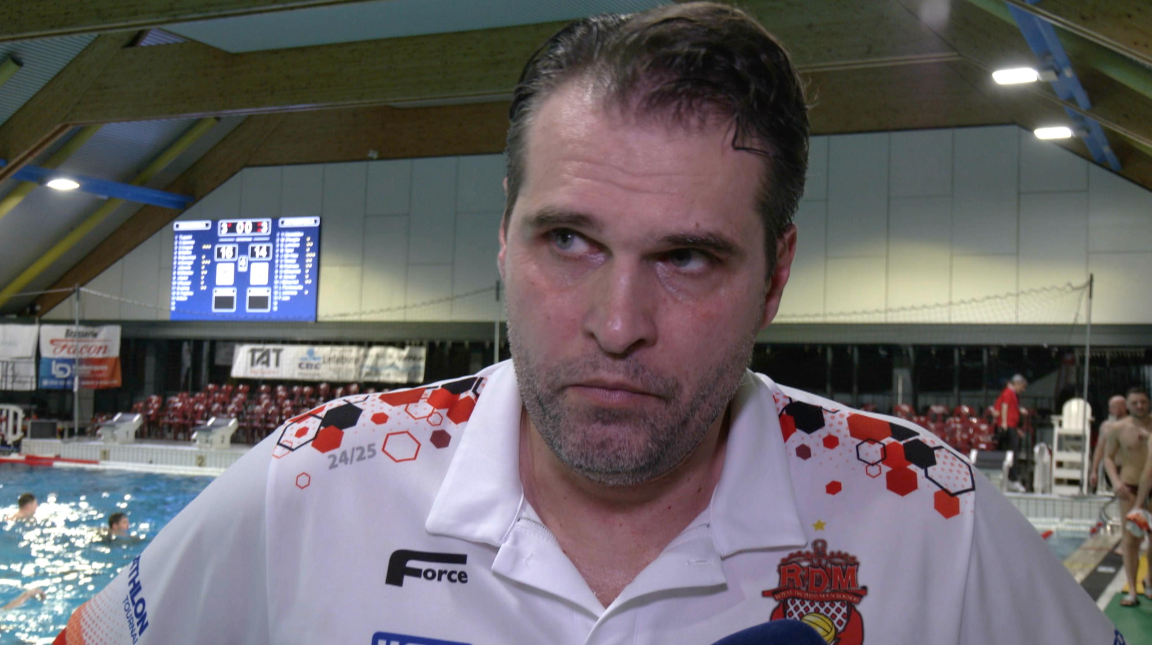 Water-polo : Akos Biro ne sera plus le coach des Dauphins mouscronnois la saison prochaine