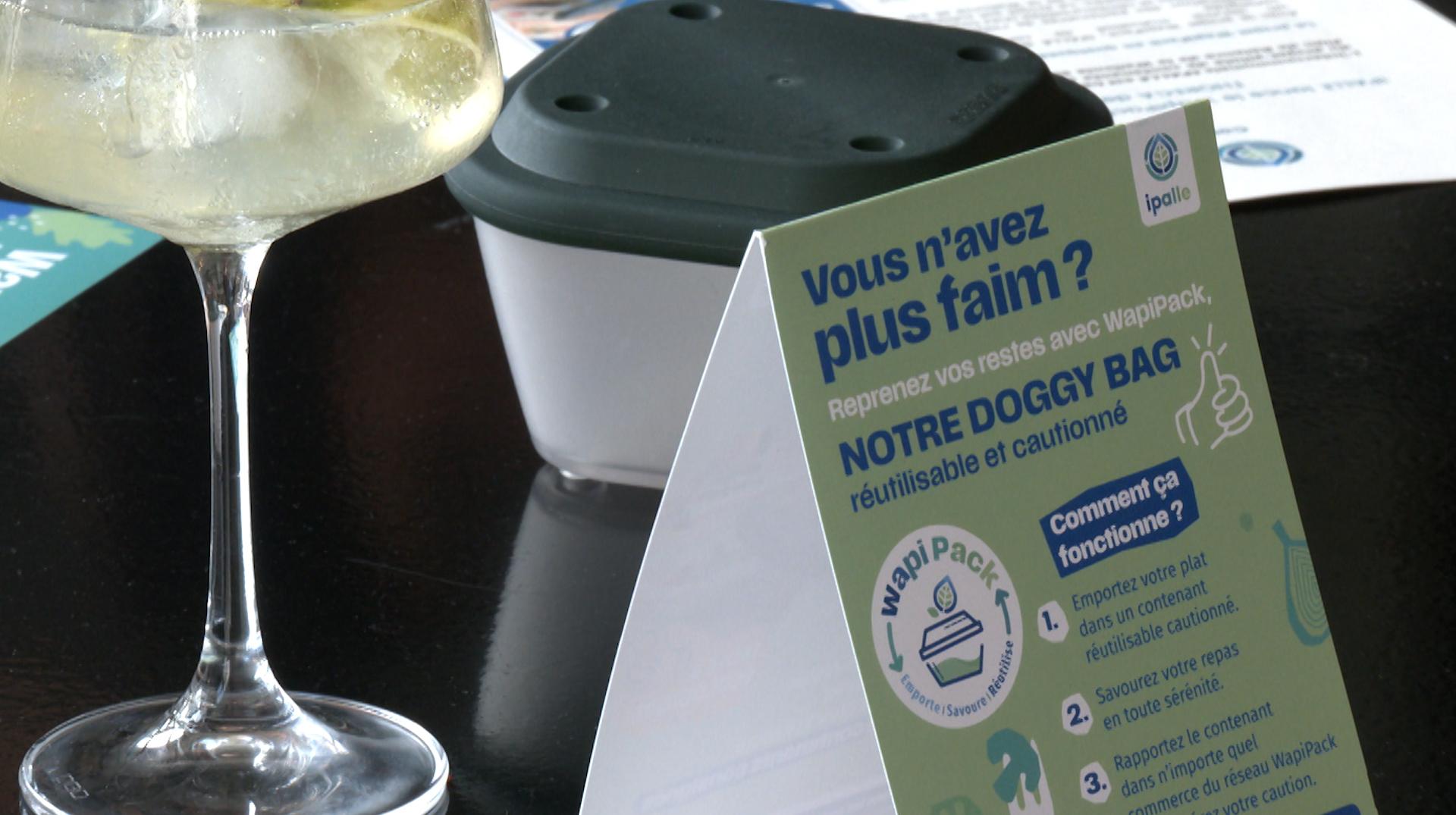 Tournai : le WapiPack, un contenant consigné pour en finir avec les emballages jetables