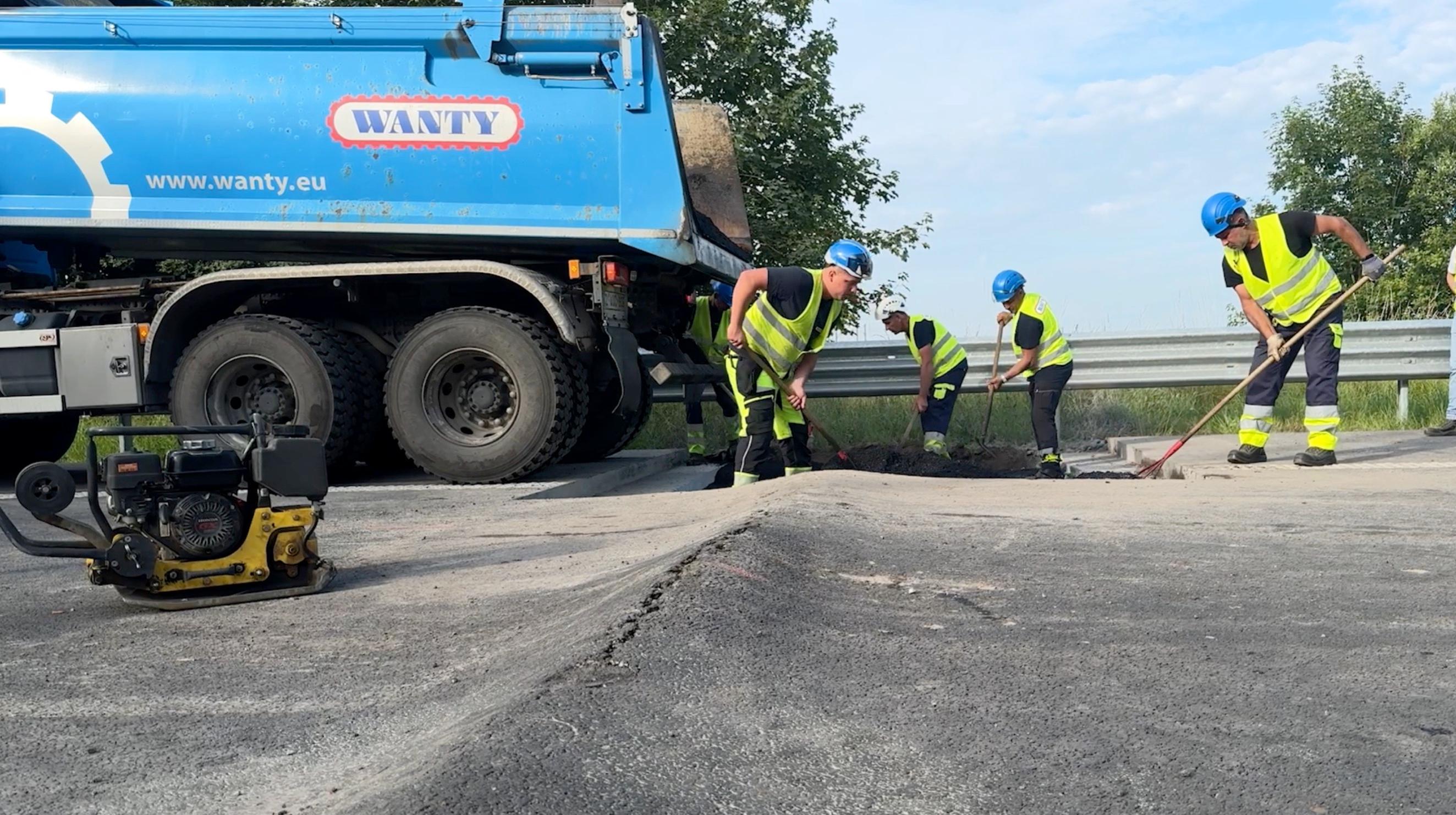 Soulèvement de chaussée sur la E42 à Maubray : les travaux devraient être terminés plus tôt que prévu
