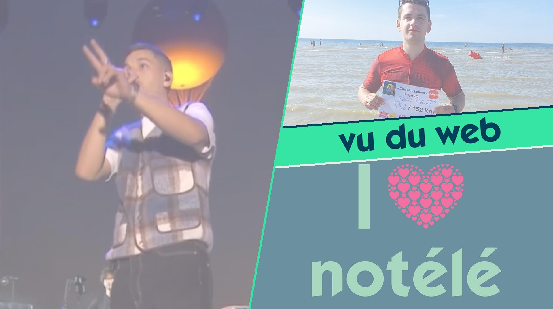 Vu du web : la sortie remarquée de Youssef Swatt's, un Ellezellois enchaîne les kilomètres pour la bonne cause et vos soutiens à notélé
