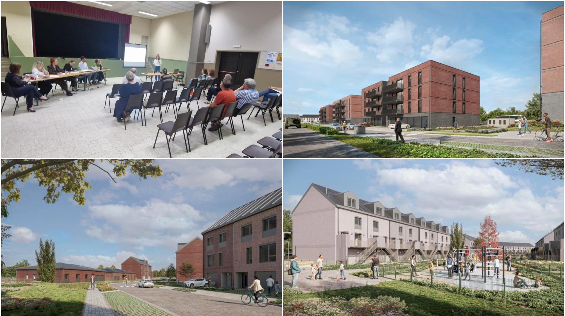 Chièvres : construction de 284 logements sur la base aérienne à destination des militaires et de leur famille