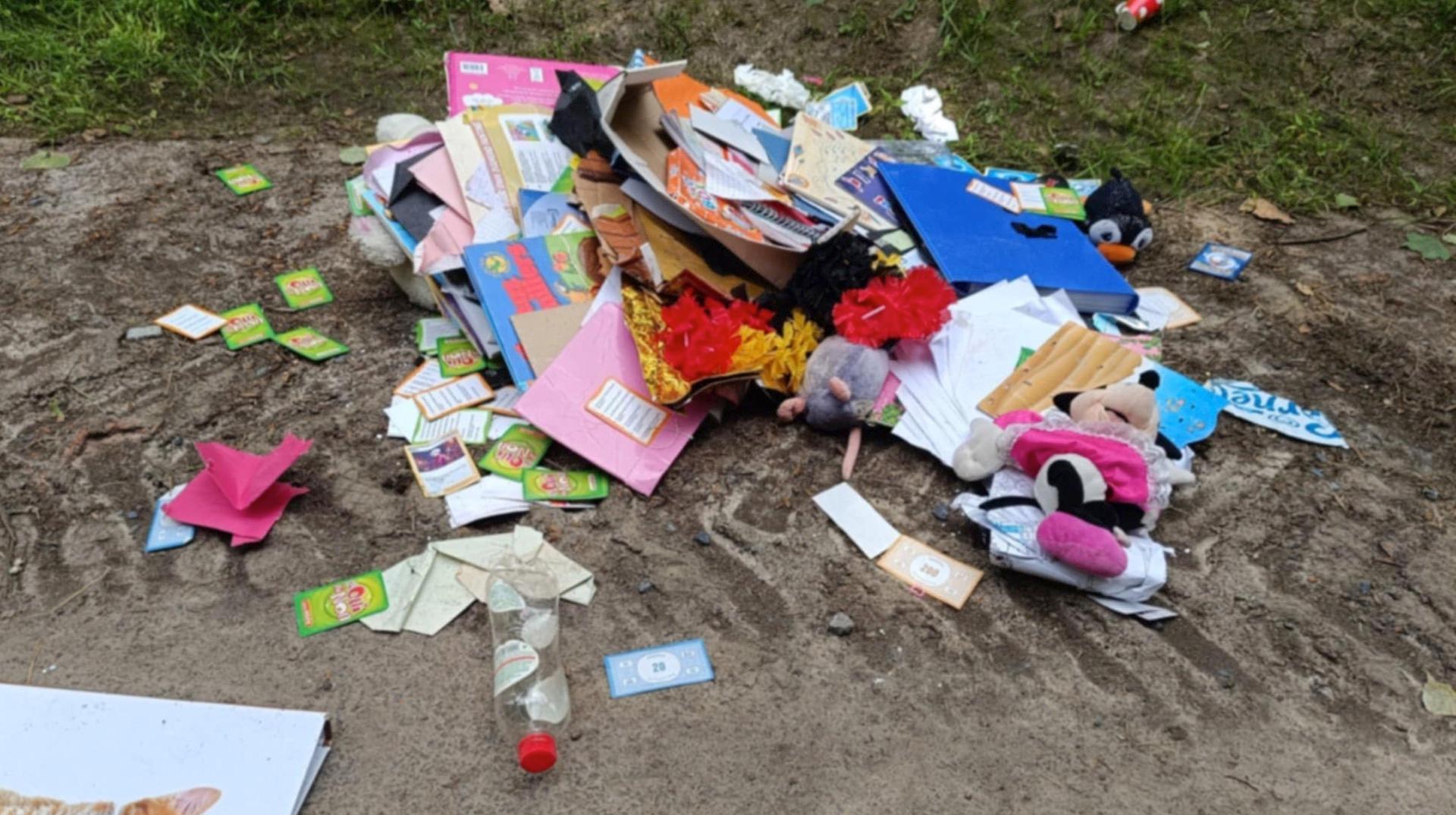 Un cahier scolaire permet d’identifier l’auteur d’un dépôt sauvage à Basècles