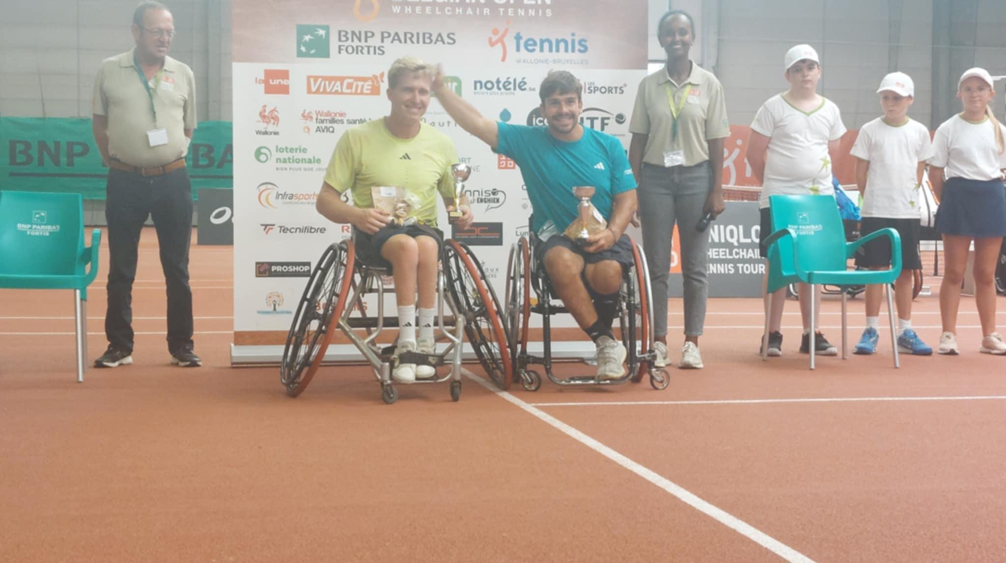 Martin De La Puente et Casey Ratzlaff l'emportent en finale du double du Belgian Open