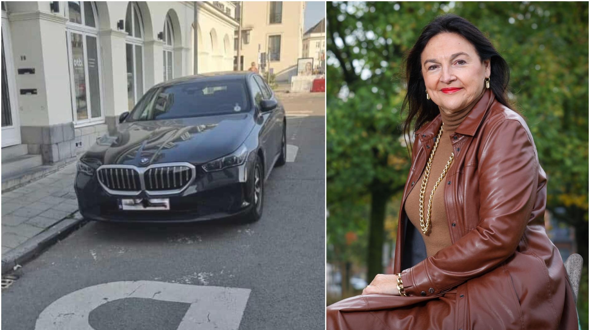 « J’ai bien entendu été alignée » : mal garée, Marie Christine Marghem se défend d’utiliser un macaron parlementaire comme passe-droit