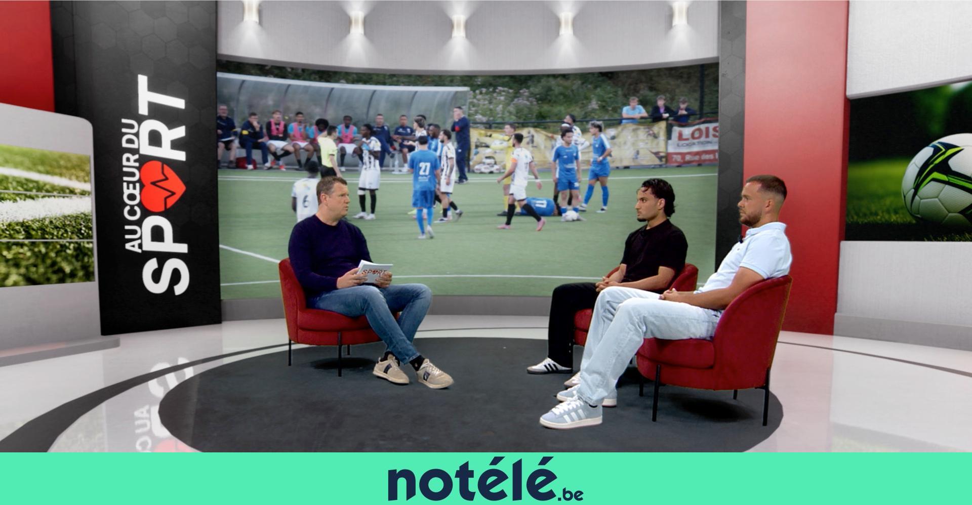 Au coeur du sport avec Raphaël Cilli, joueur de la Royale Entente Acren ...