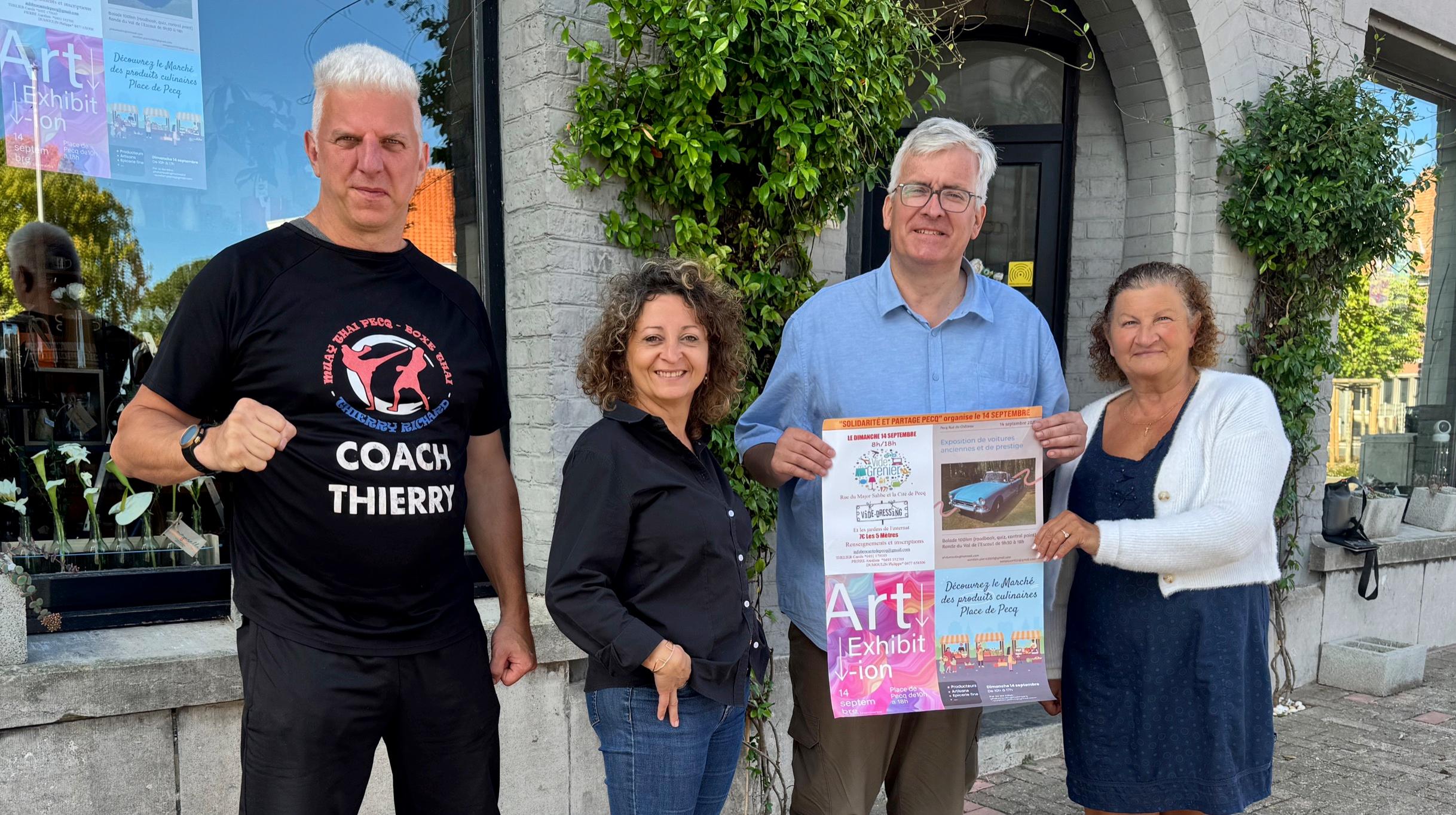 Pecq : brocante, marché des artistes, rallye et boxe thaïlandaise pour un dimanche d’animations variées au centre du village