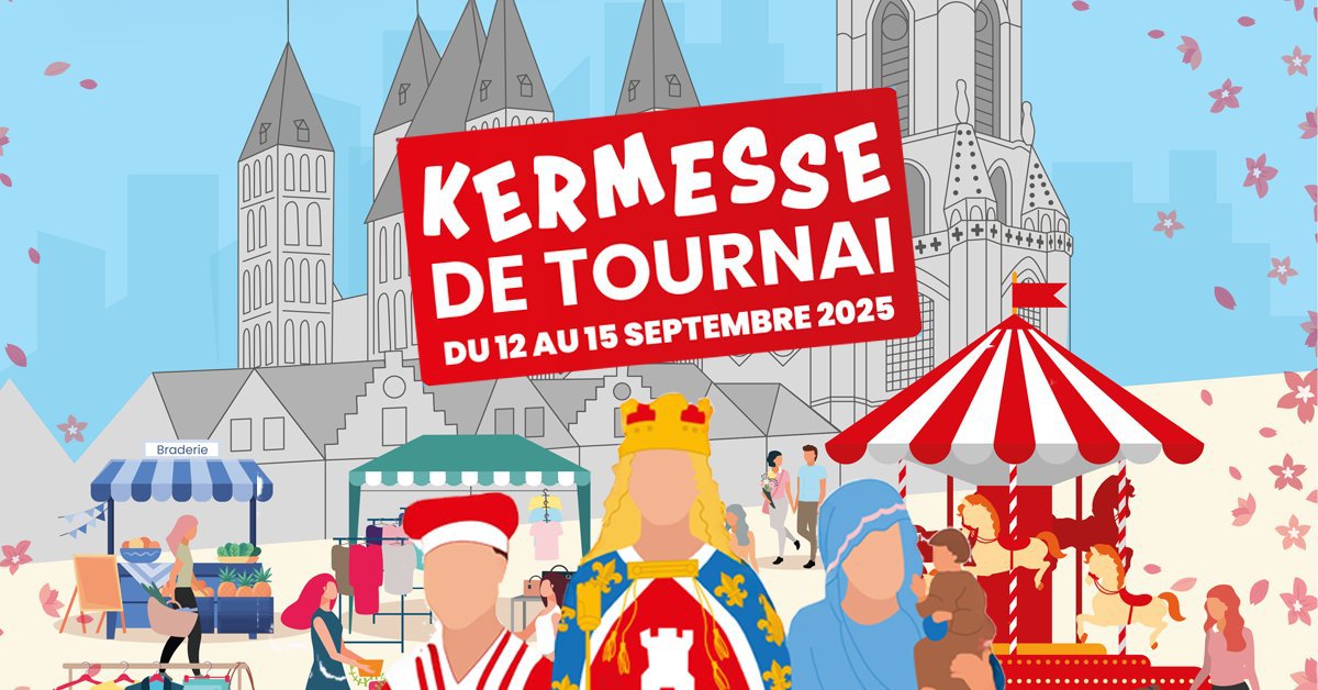 Tournai : vivez le week-end de la Kermesse grâce à notélé